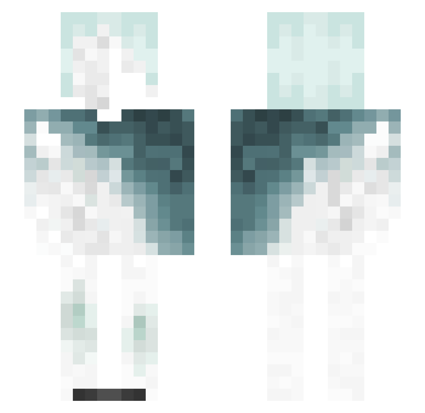 TBo9I_CJla6oCTb Minecraft skin, front and back view