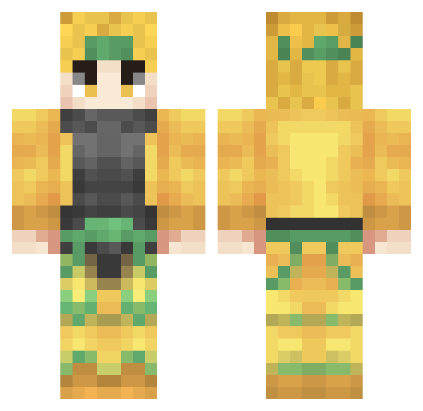 DA_BaBy69_69 Minecraft skin, front and back view