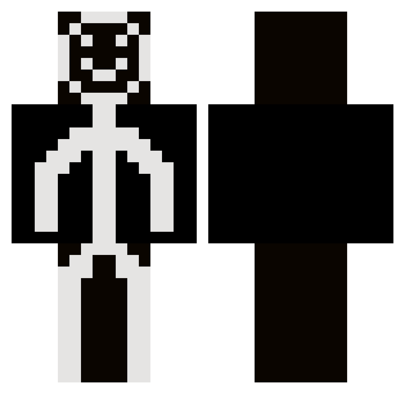Jose_1z Minecraft skin, front and back view