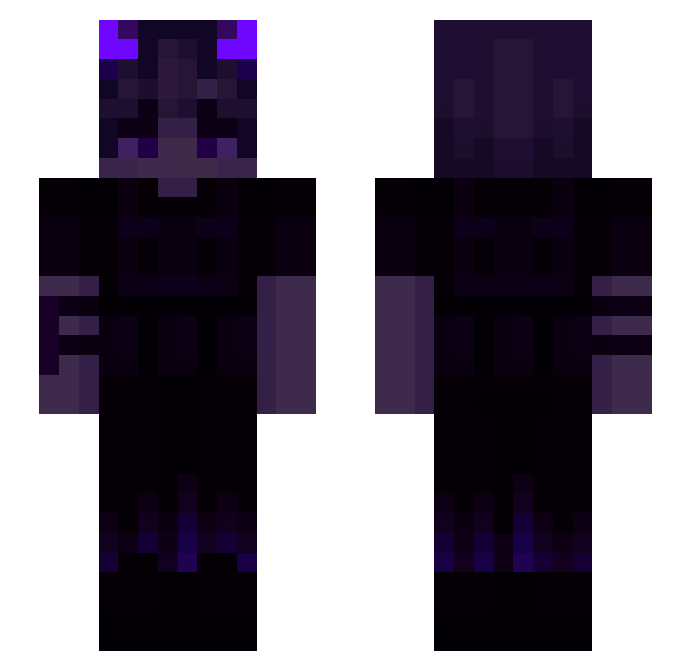 TLBSorial Minecraft skin, front and back view