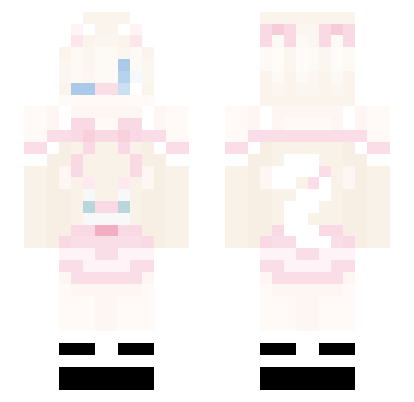 sotnos1 Minecraft skin, front and back view