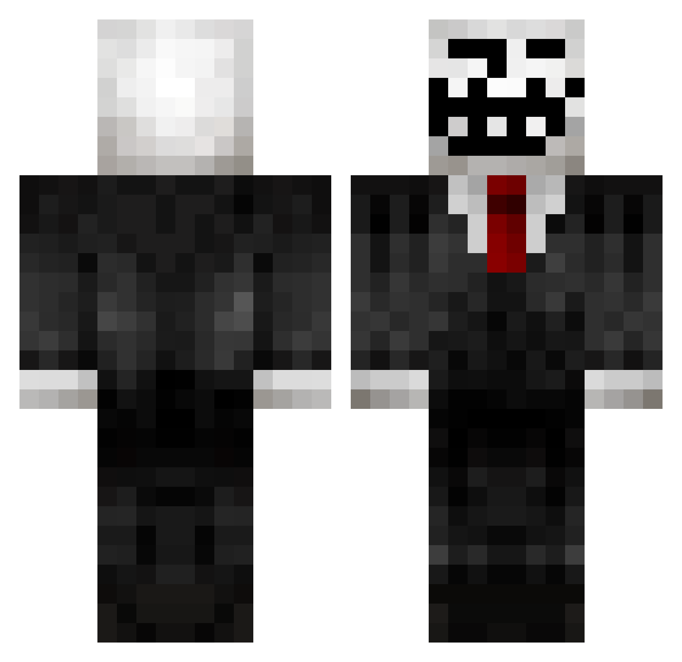 waturboyy Minecraft skin, front and back view