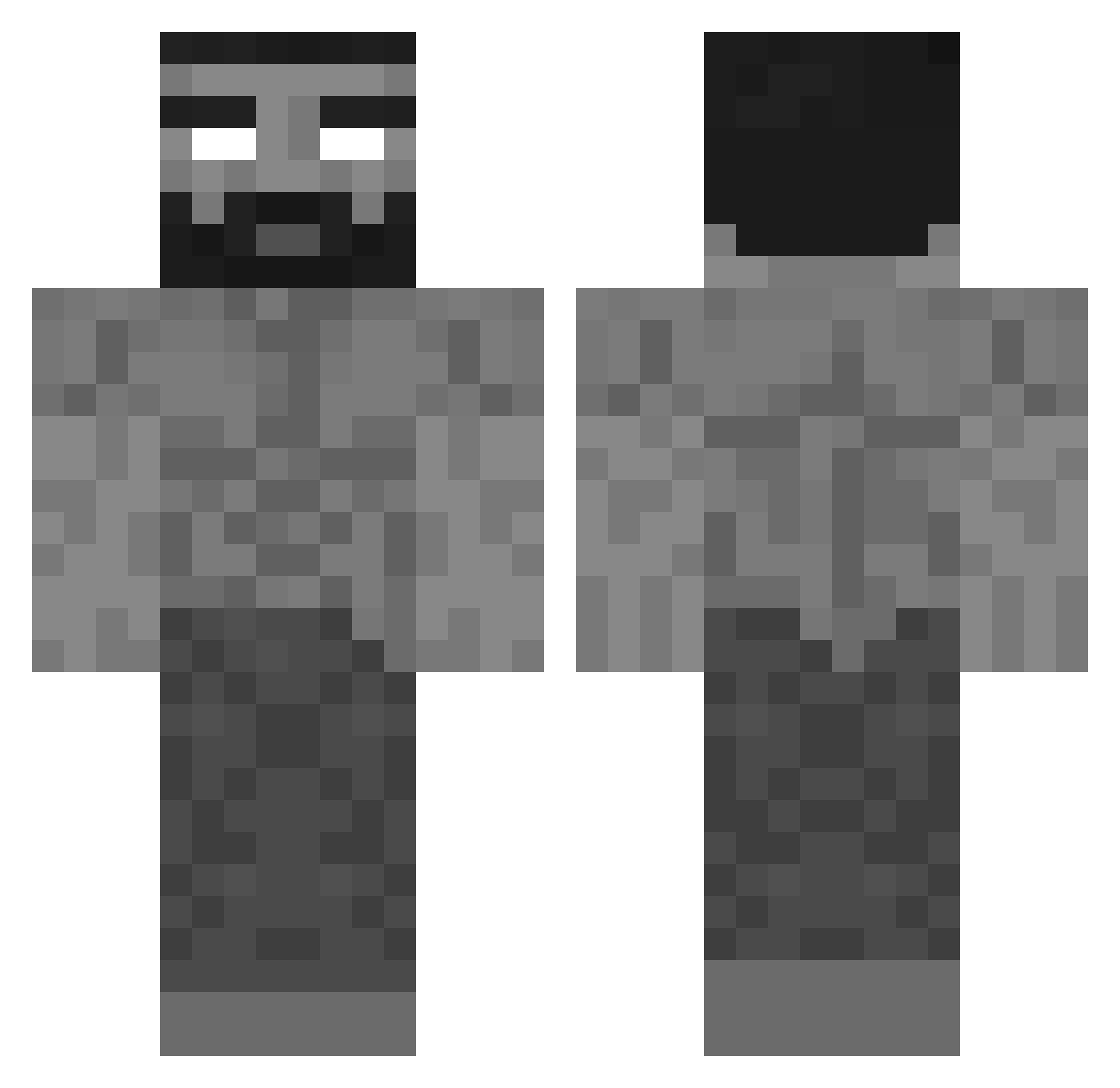 XDXDXD_XDXDXD Minecraft skin, front and back view