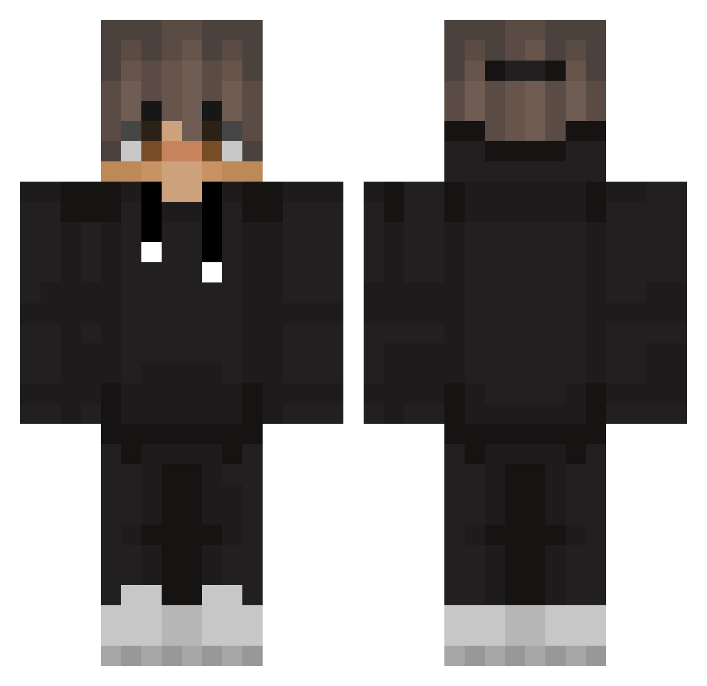 zMrakyltr_ Minecraft skin, front and back view