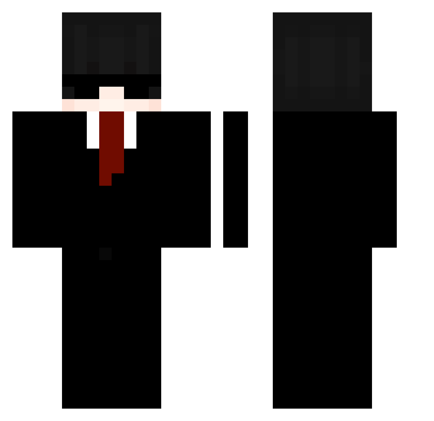 vegrigoriev Minecraft skin, front and back view