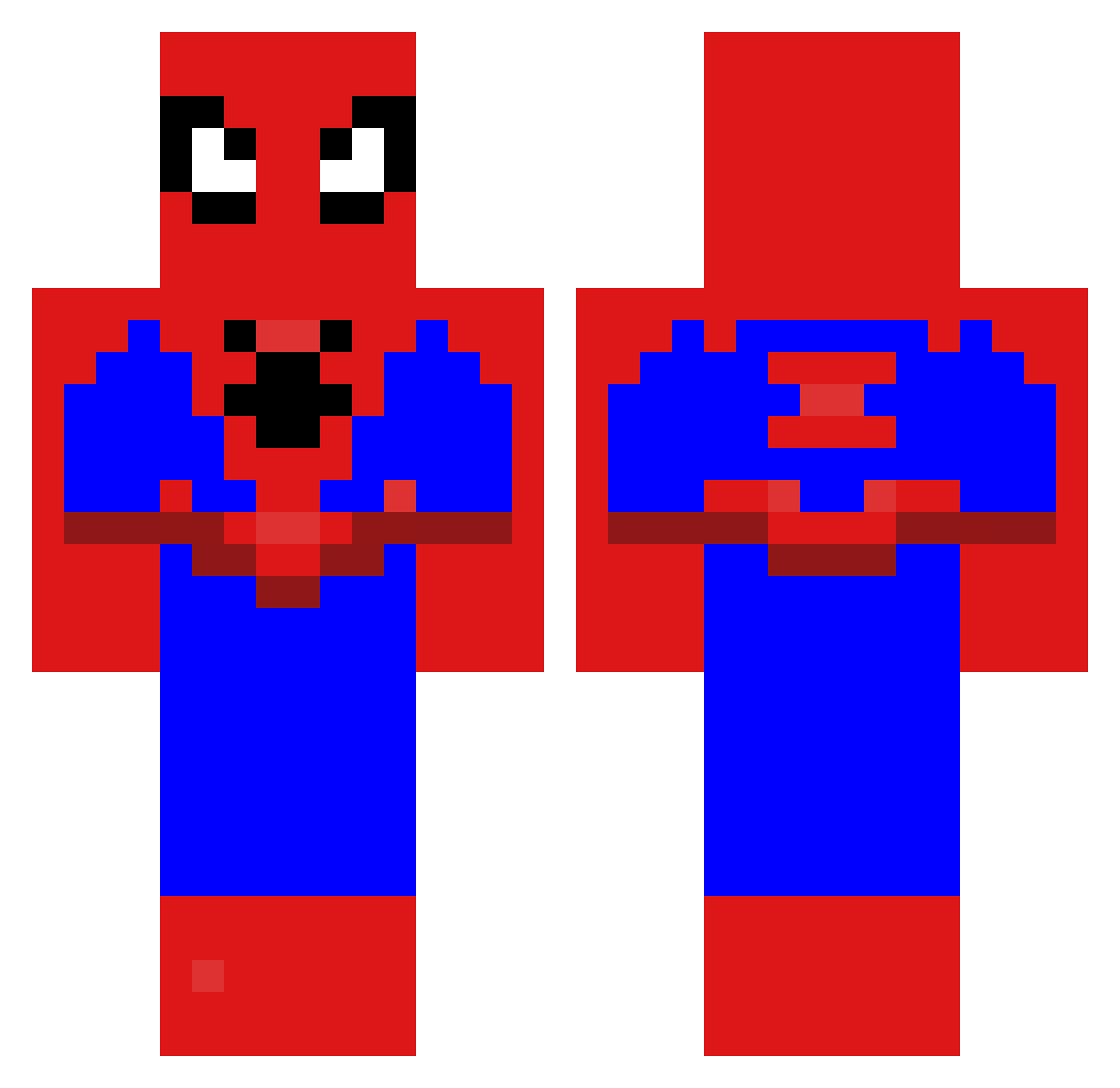 zSollarR Minecraft skin, front and back view