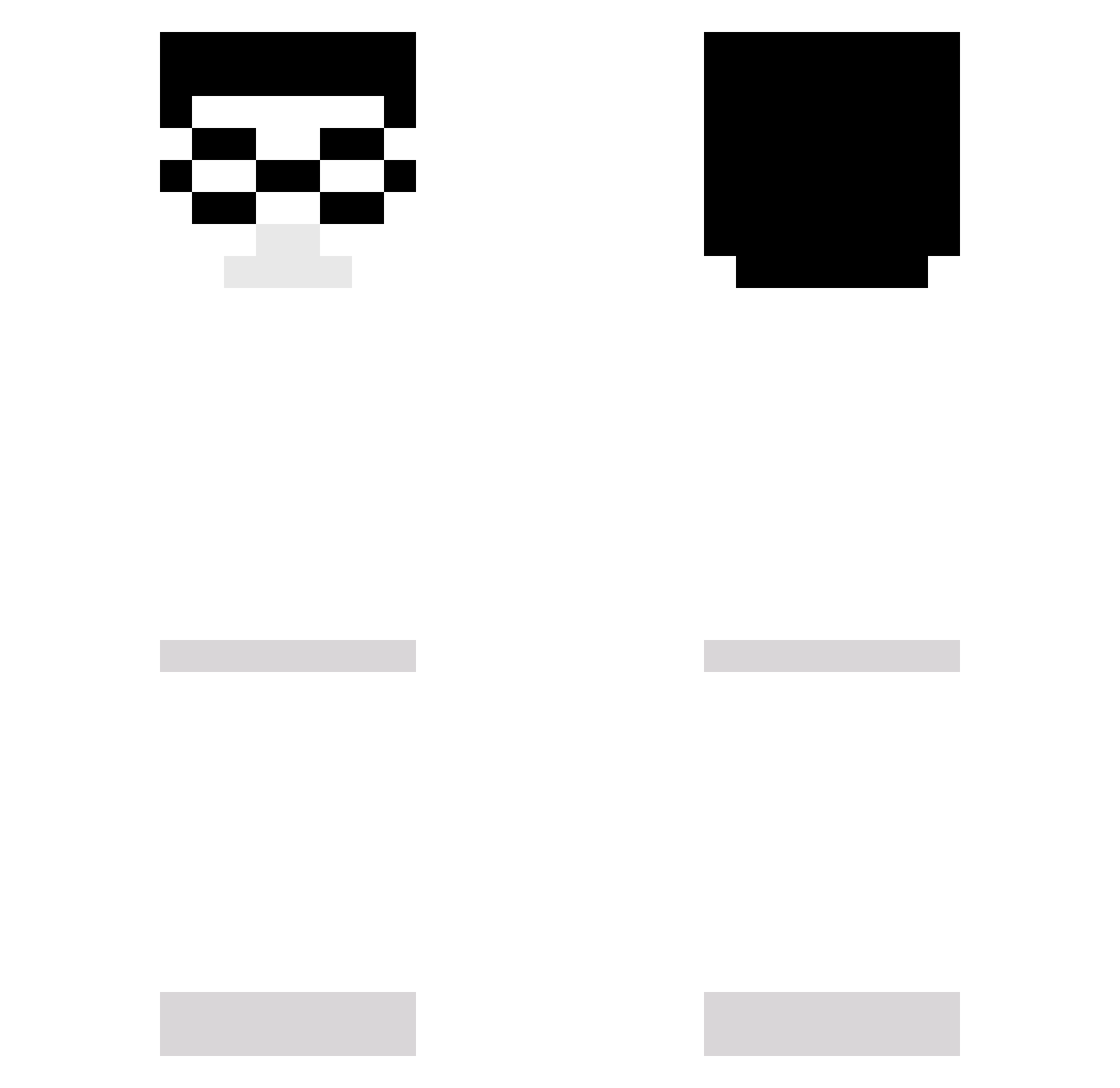 galloway99 Minecraft skin, front and back view