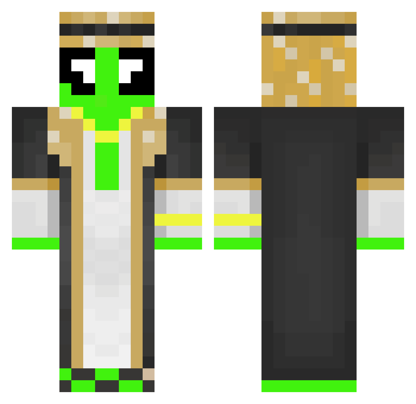 M4RIHUANA_ Minecraft skin, front and back view