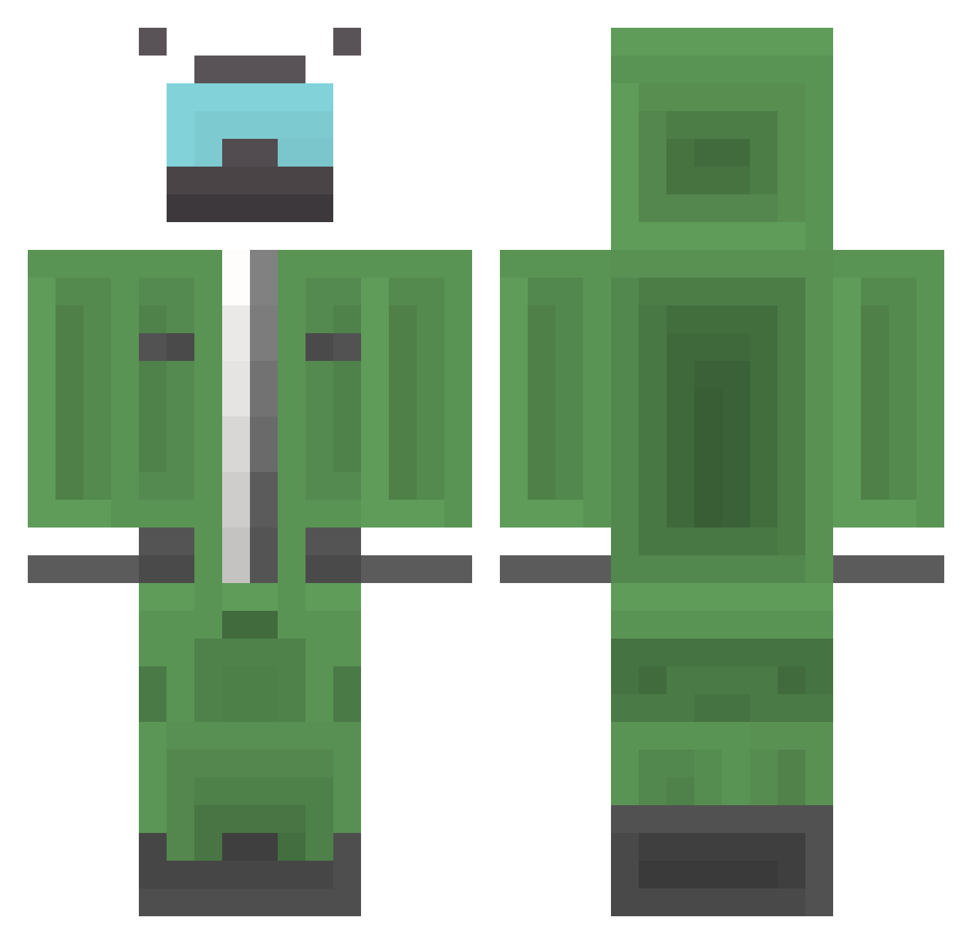 M_0_r__M_0_r Minecraft skin, front and back view