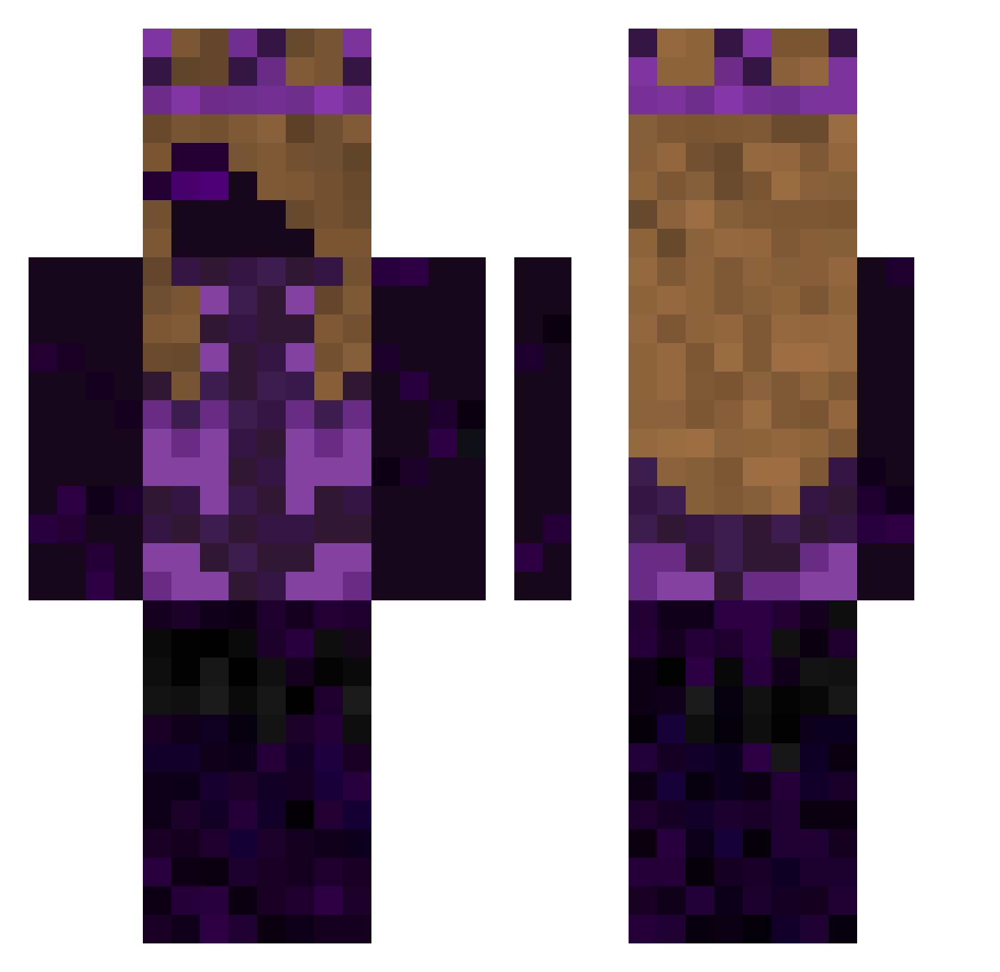 uz7_msmc_vn4 Minecraft skin, front and back view