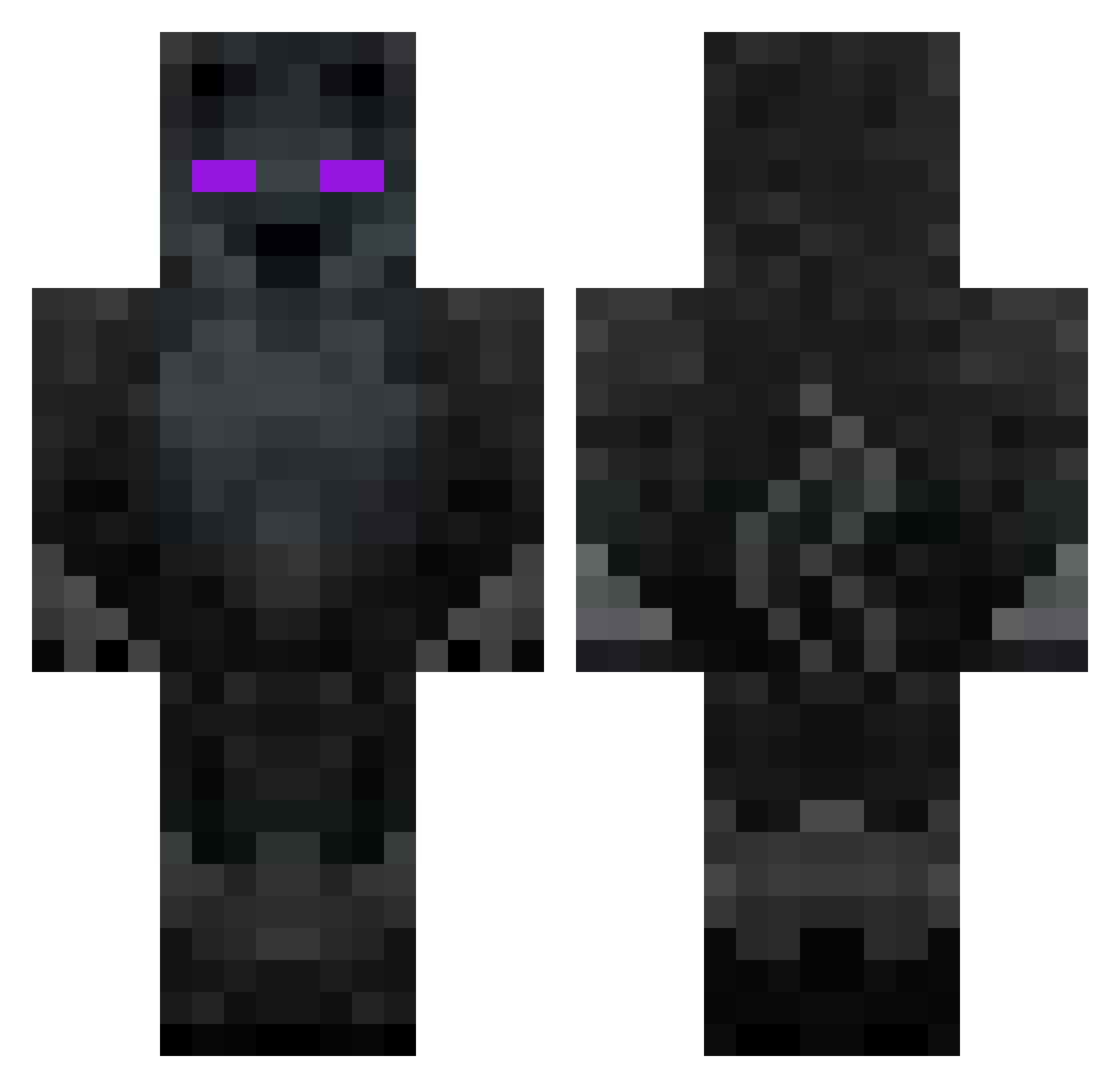 bad59 Minecraft skin, front and back view