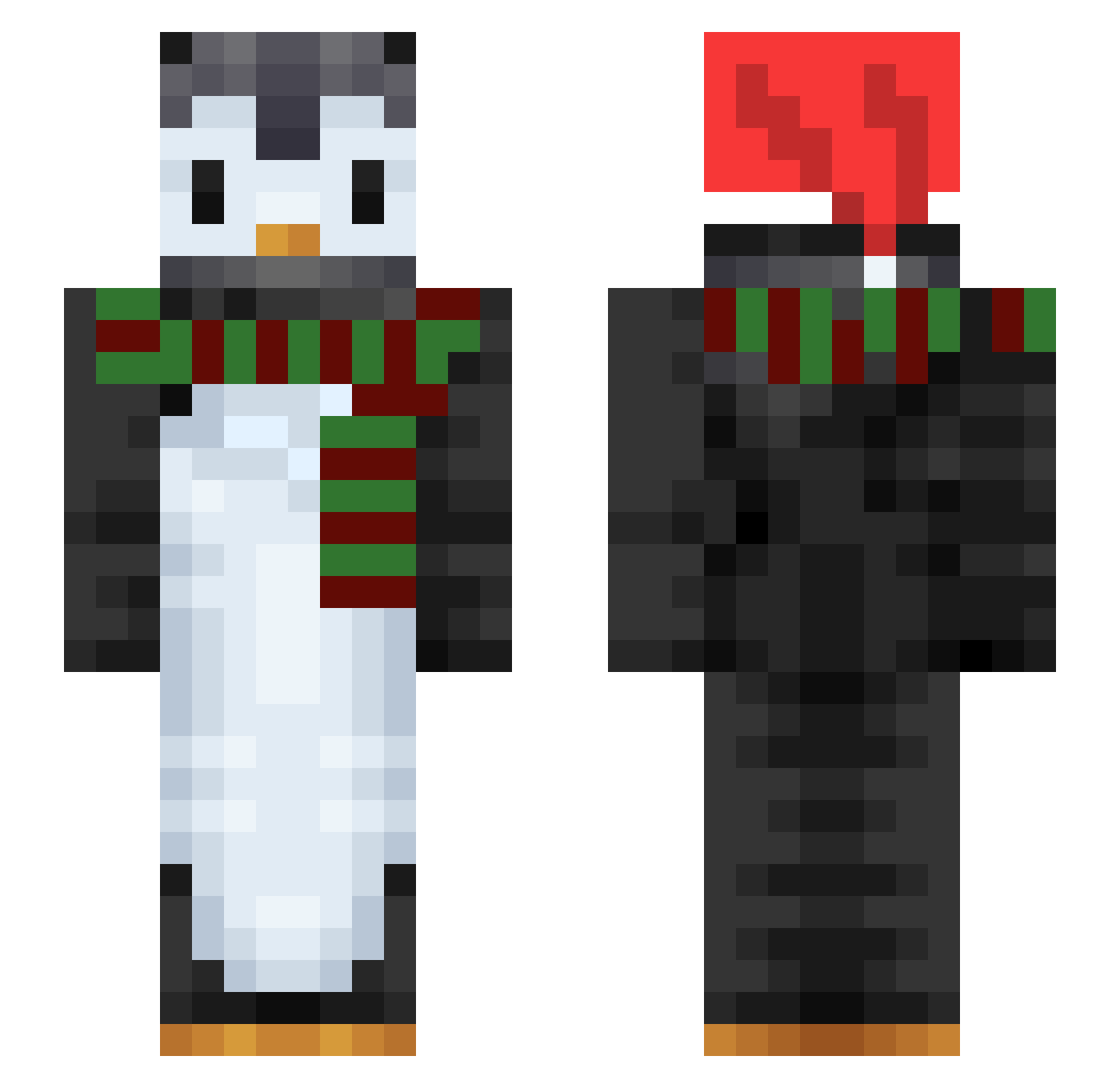 GameReaper41598 Minecraft skin, front and back view