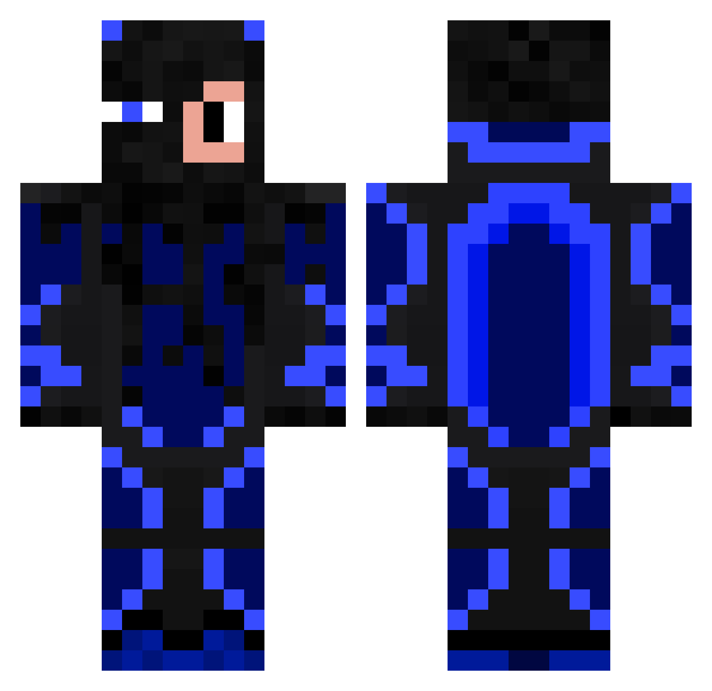 TPS_PROSU Minecraft skin, front and back view