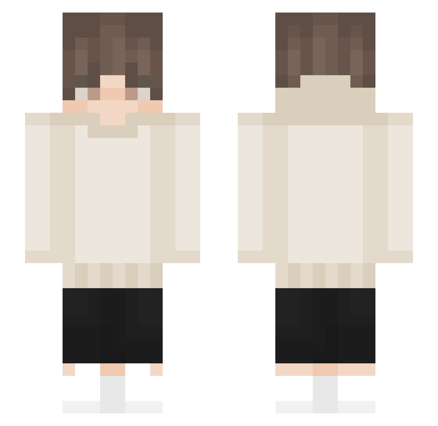SuHa1B_O Minecraft skin, front and back view