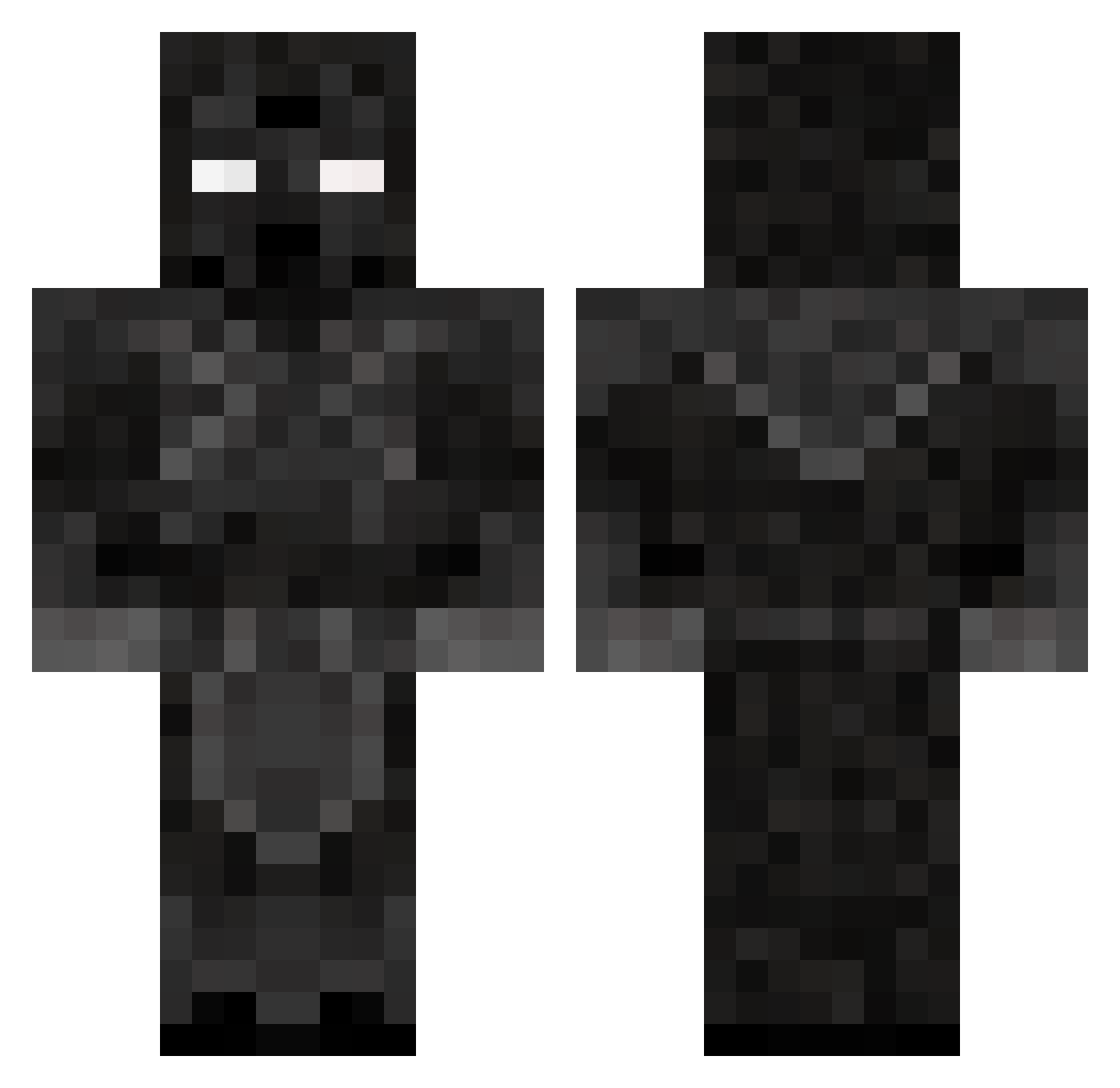 stepanmoon Minecraft skin, front and back view