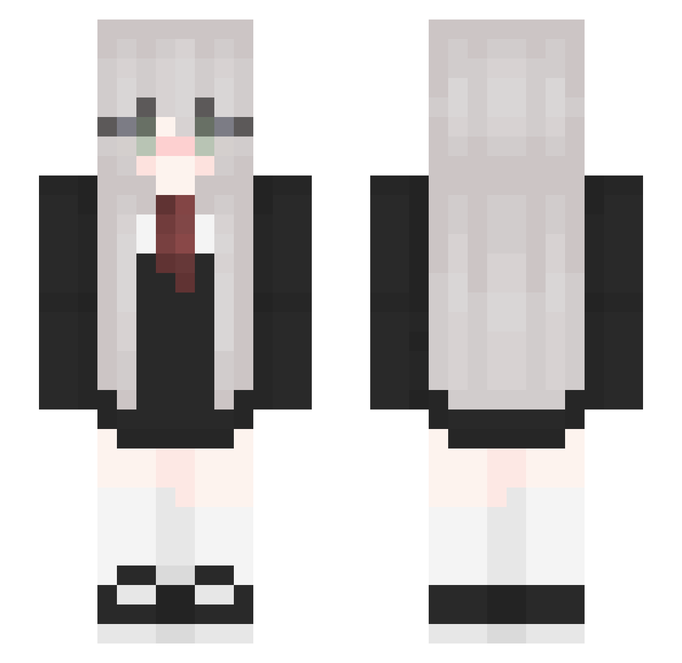pzyclone_ Minecraft skin, front and back view
