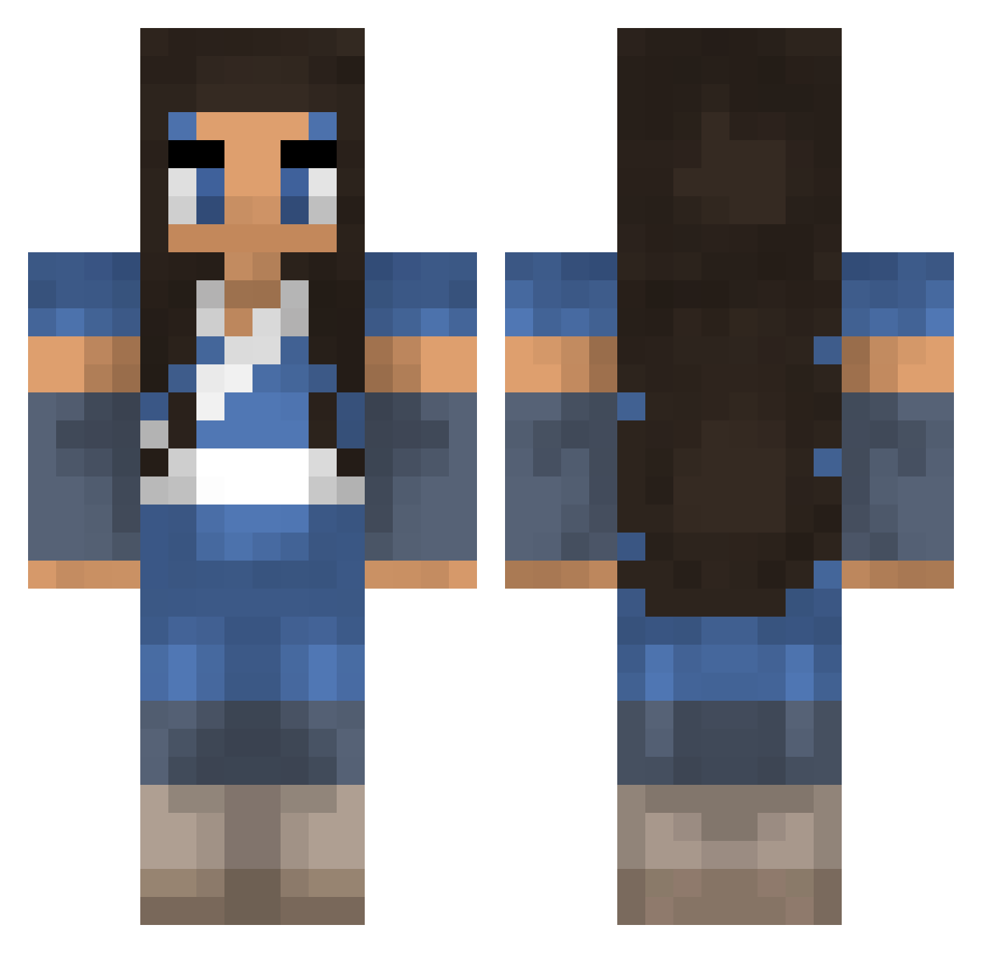 ivvamxa - katara Minecraft skin