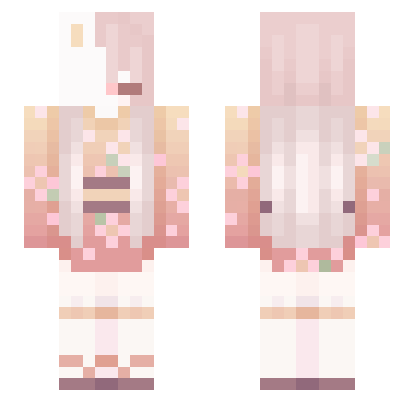 nnn0902 Minecraft skin, front and back view