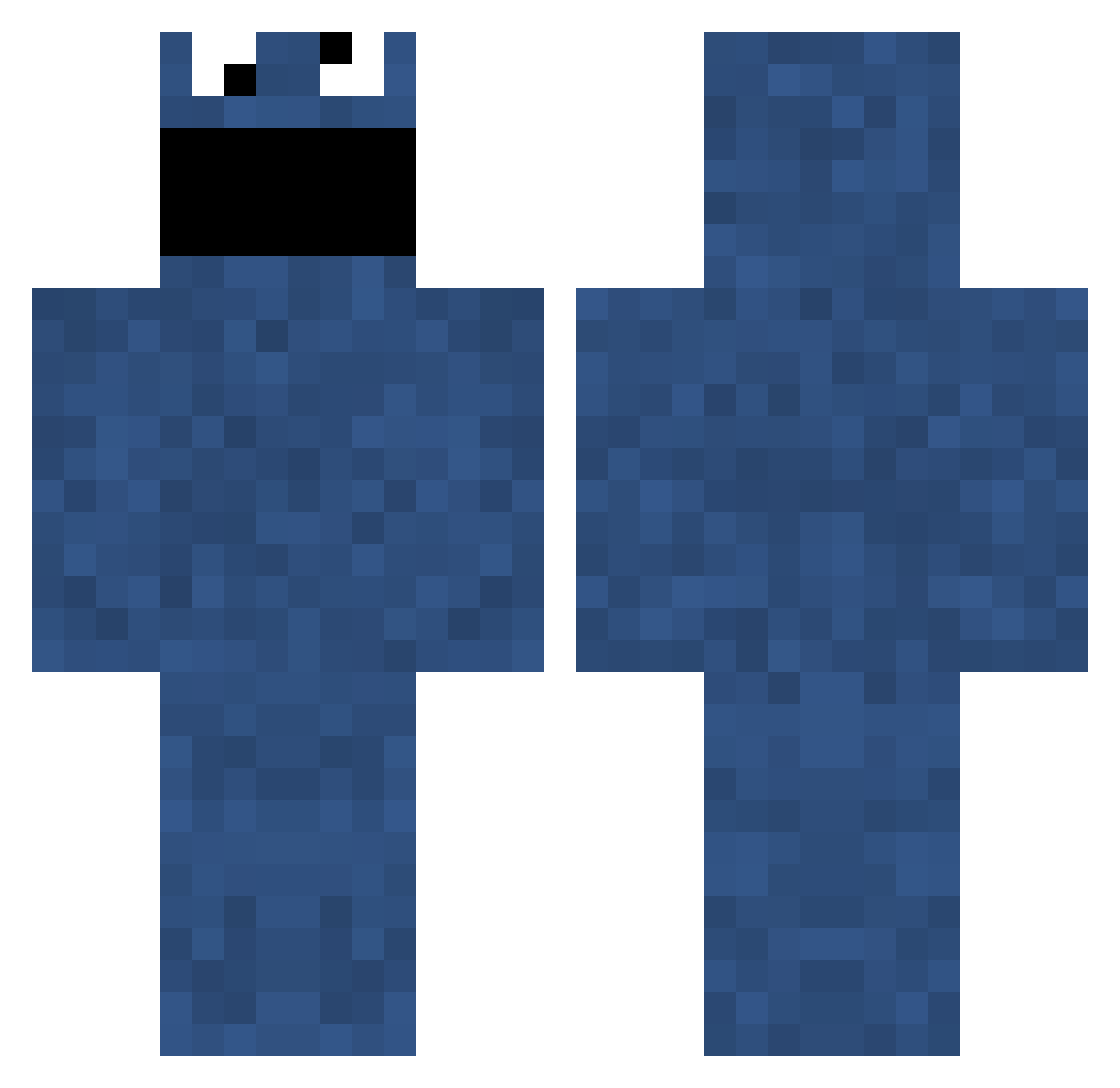 cbreen01 Minecraft skin, front and back view