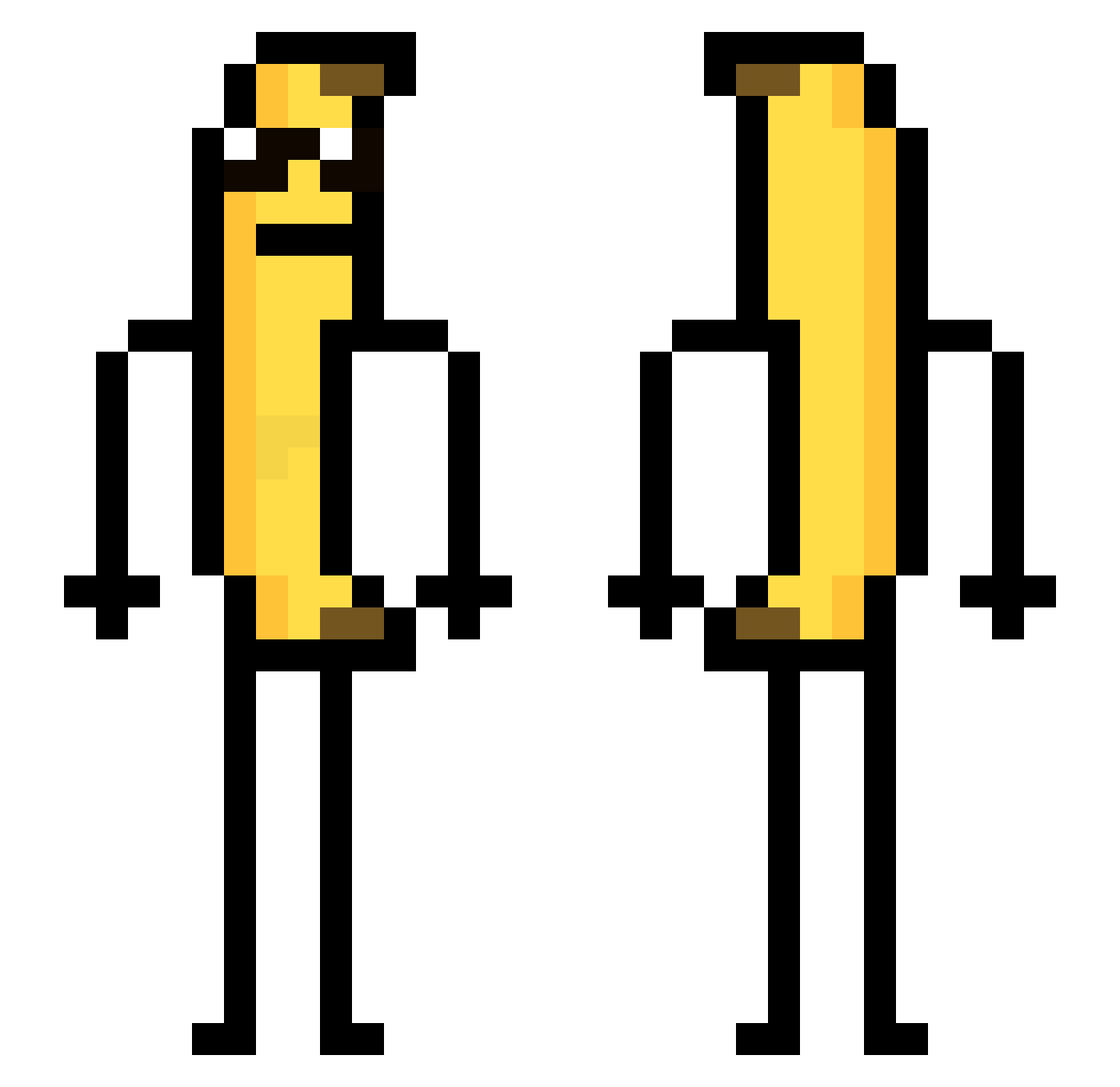 Sidraxx Minecraft skin, front and back view