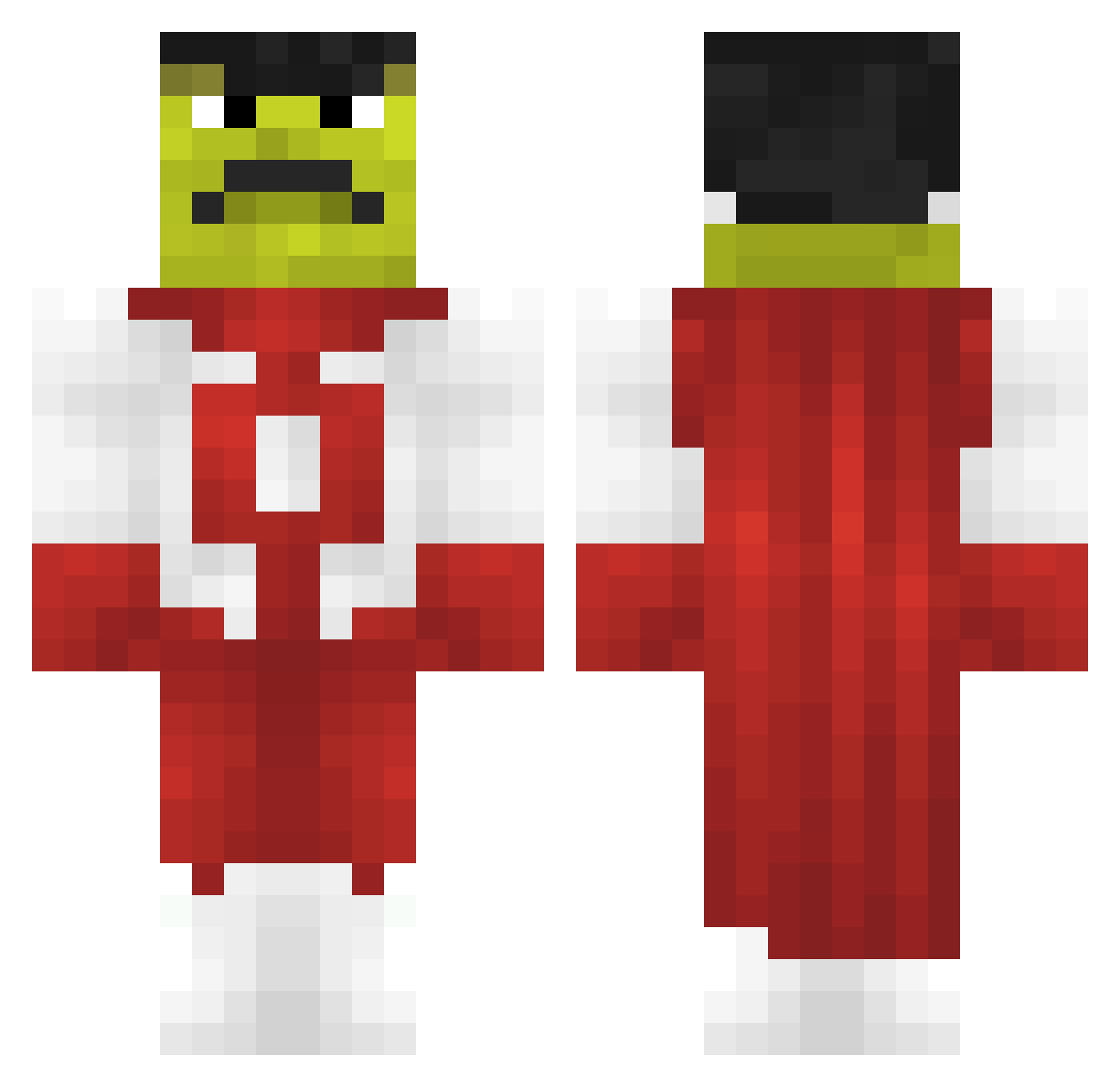 MarMars2012 Minecraft skin, front and back view