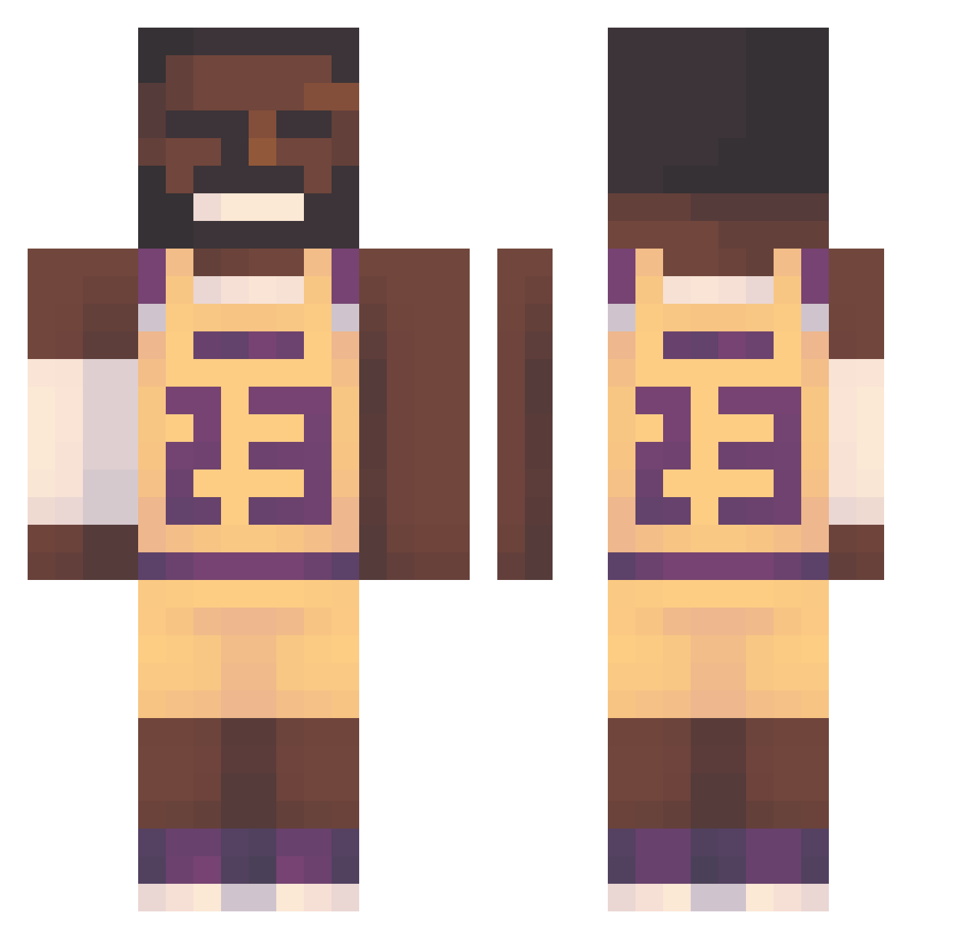 DiamondButtz - athlete Minecraft skin