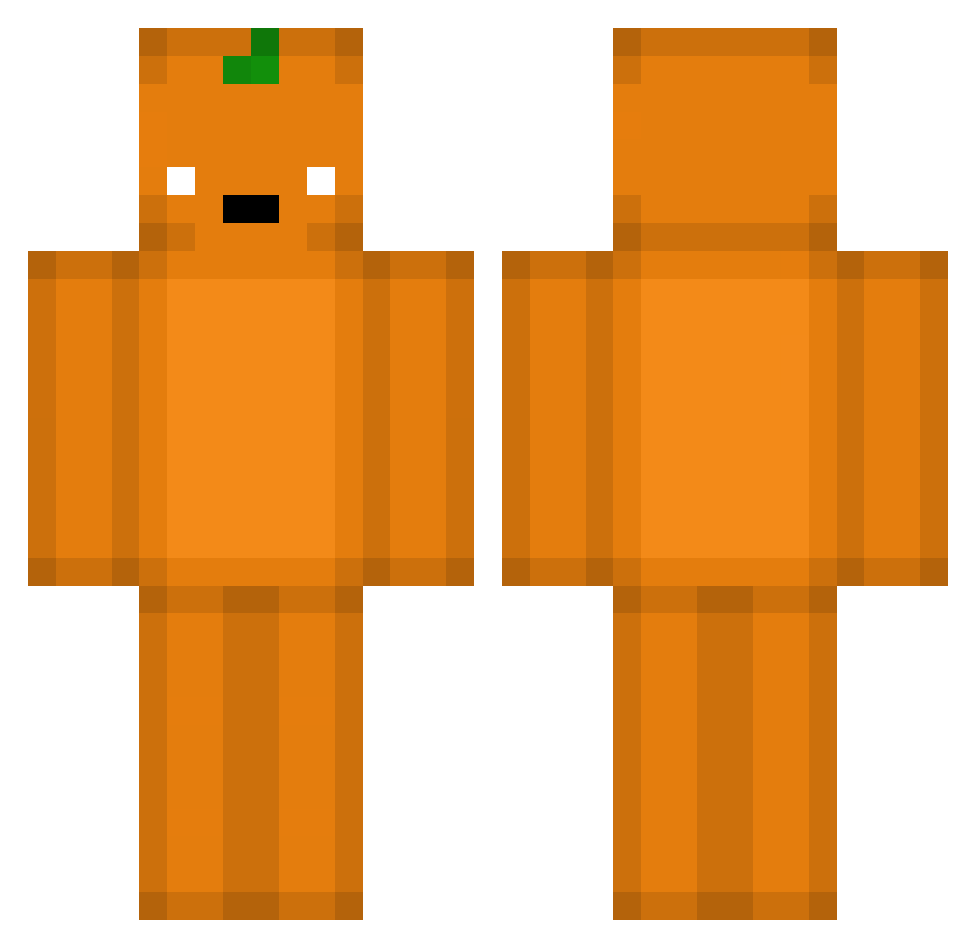 urdadisgone Minecraft skin, front and back view