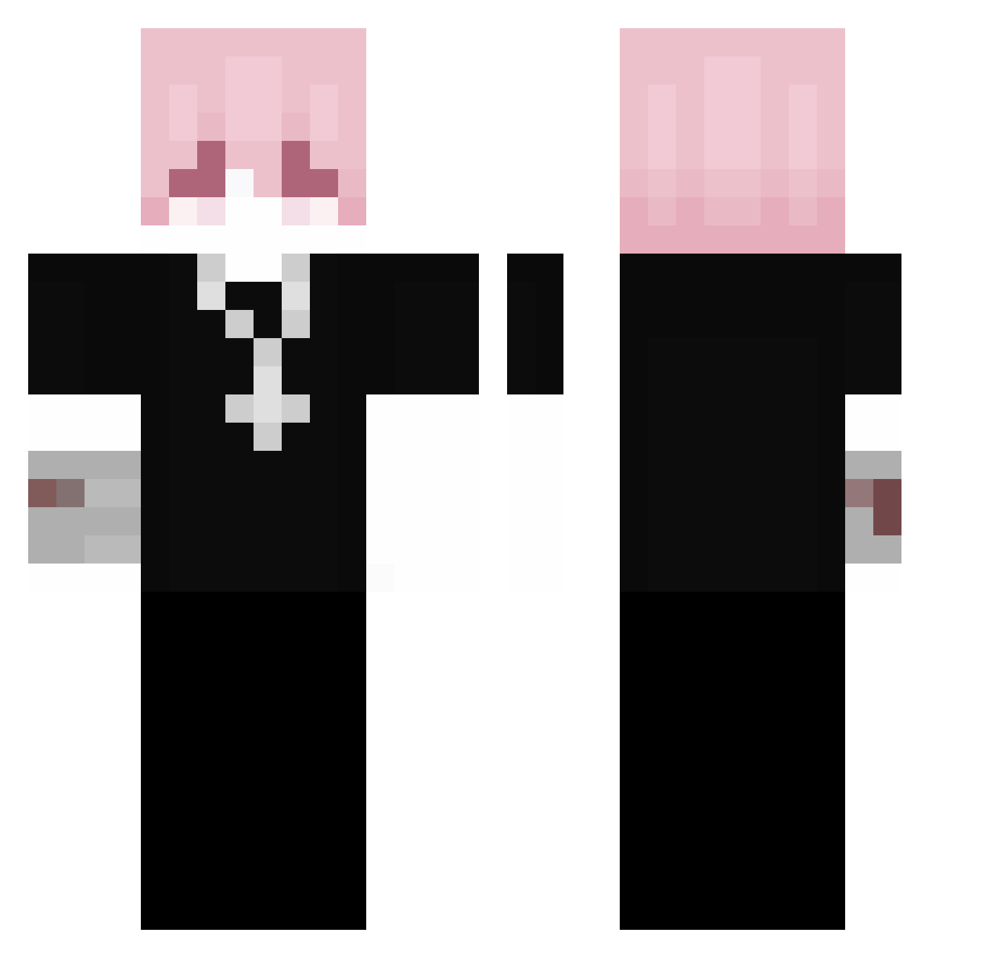 xd_guy_skill Minecraft skin, front and back view
