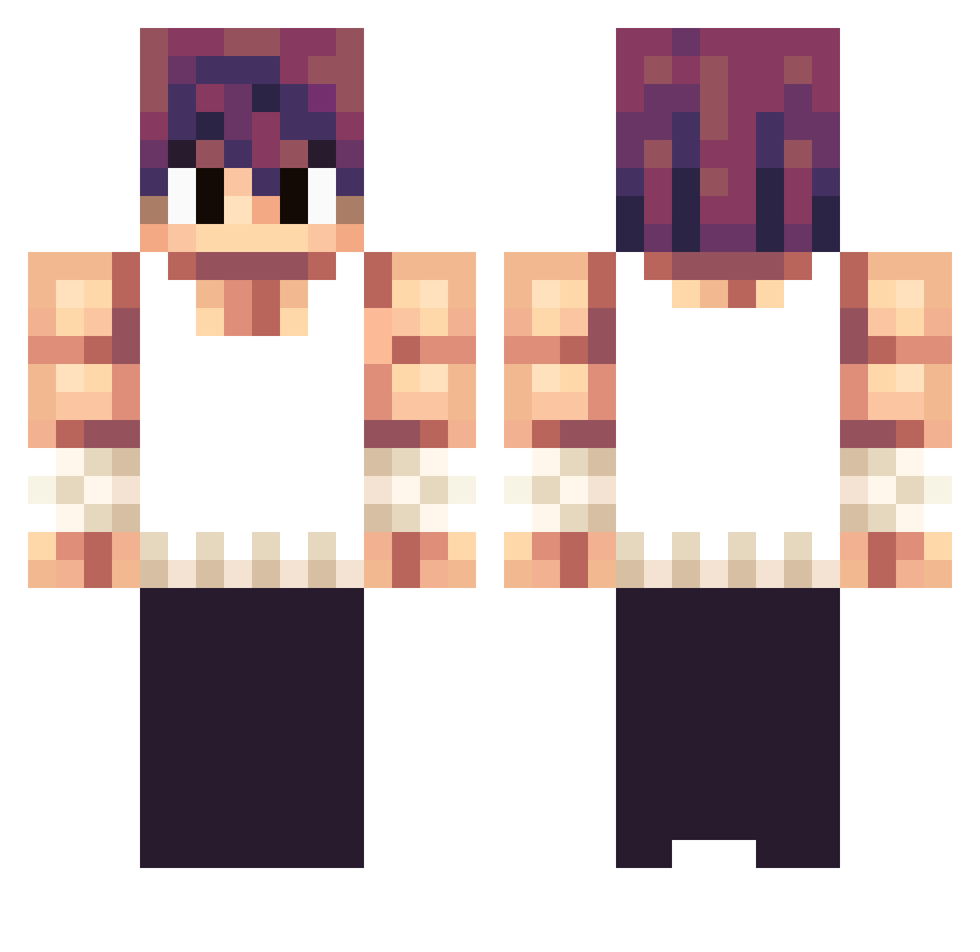 OGMonkey420 Minecraft skin, front and back view