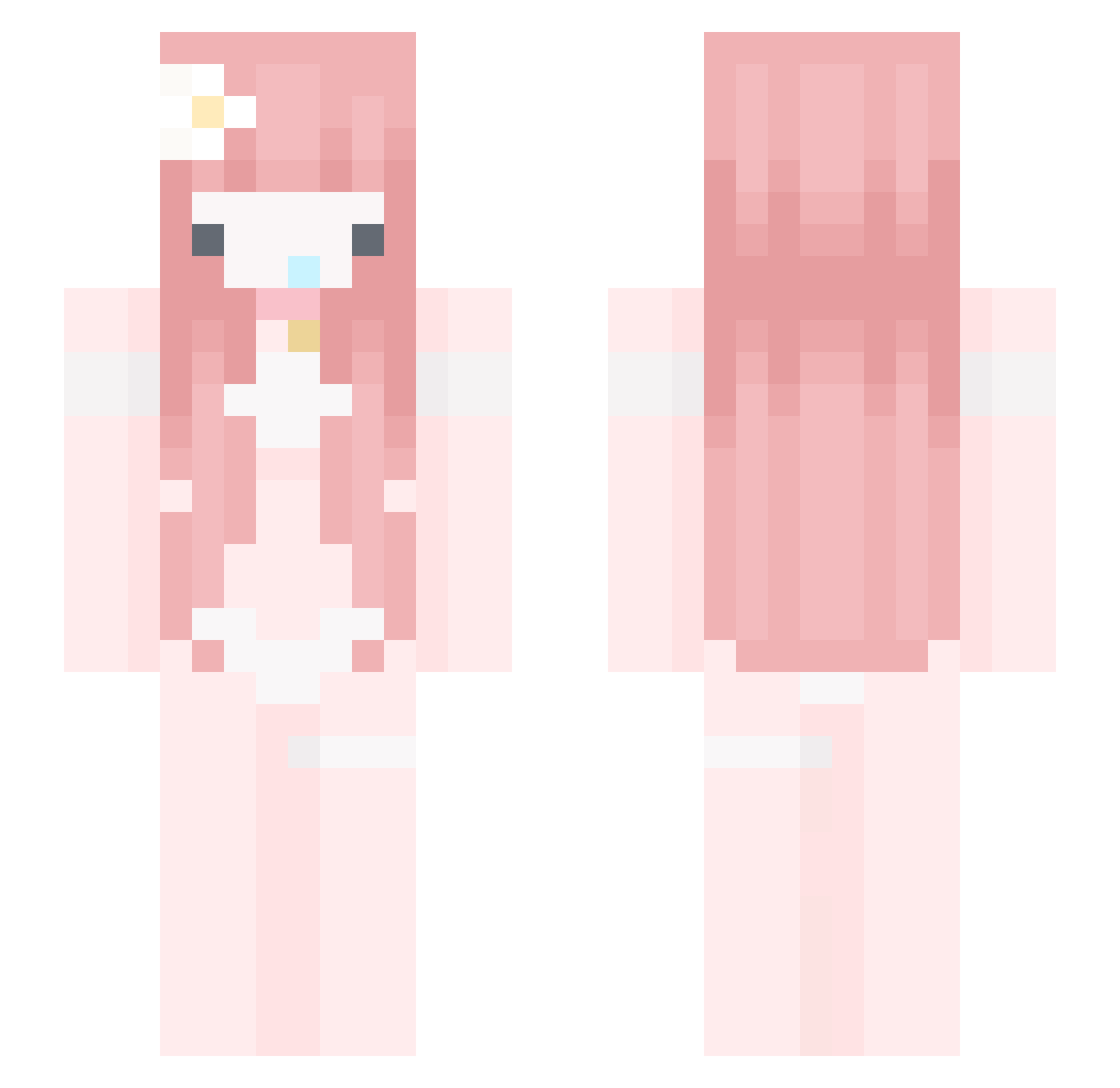 star_1r Minecraft skin, front and back view