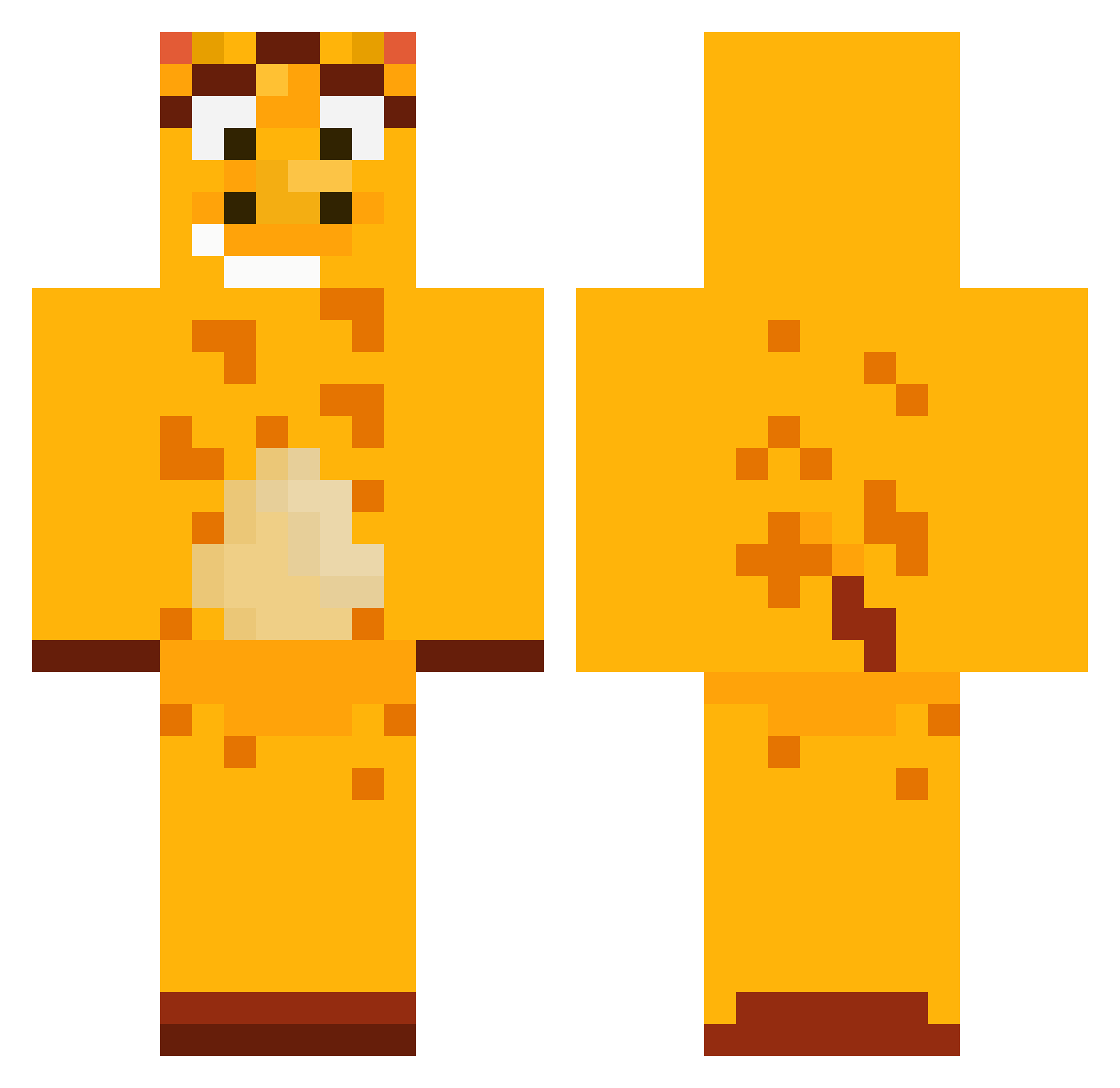 eli69_ Minecraft skin, front and back view