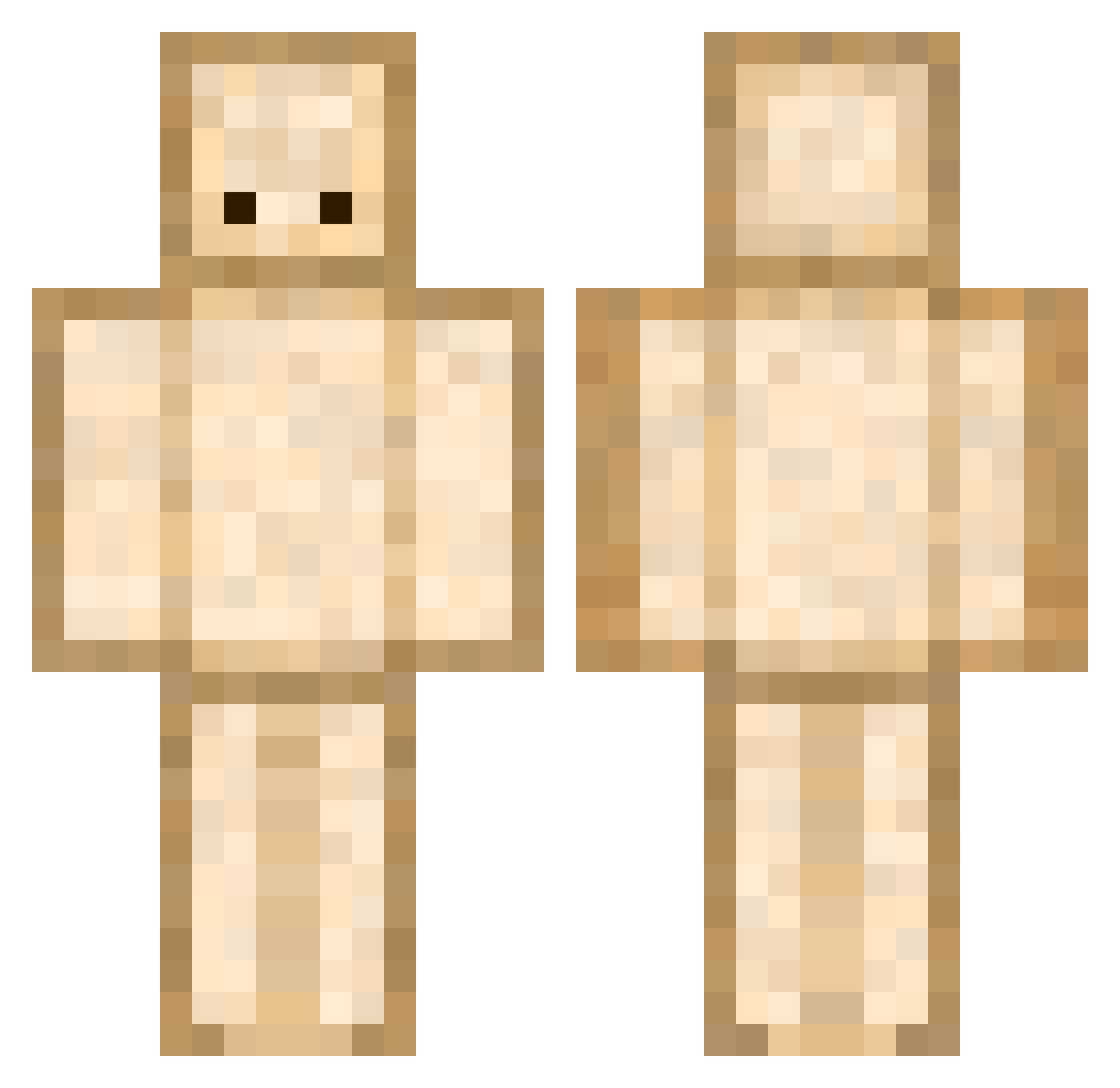 Jonah_Fuikaki Minecraft skin, front and back view