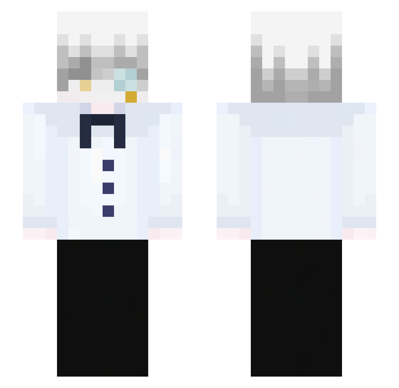 ZannYun_ Minecraft skin, front and back view