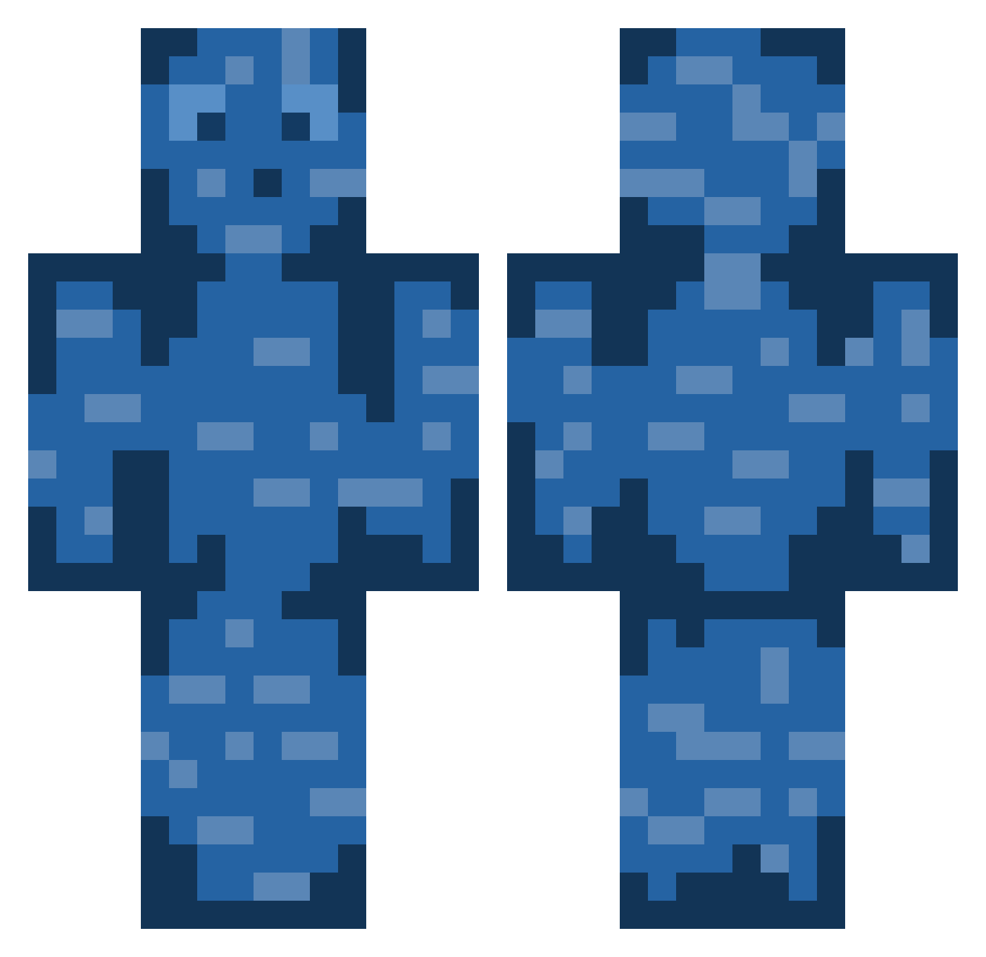 KAROOMI1232 Minecraft skin, front and back view