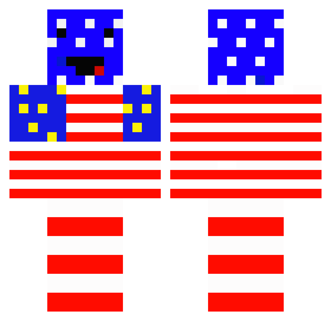 chere - american flag Minecraft skin