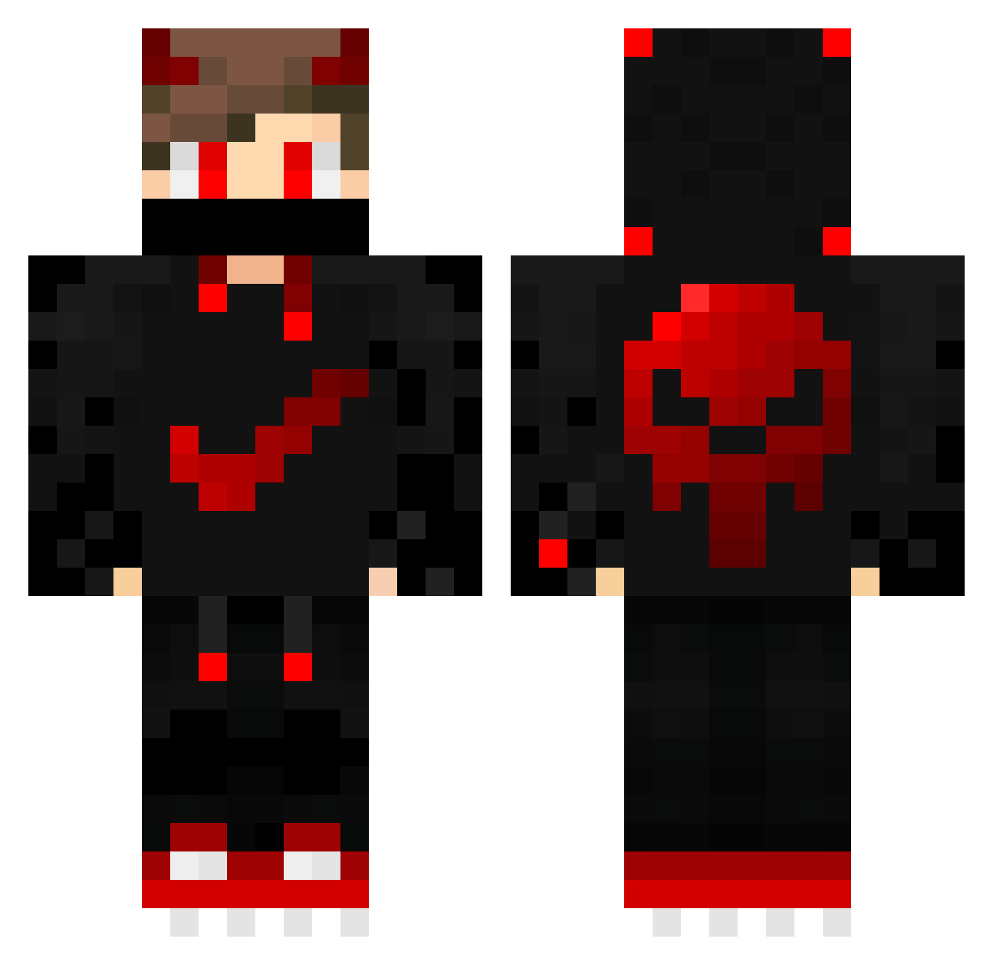 M14_S Minecraft skin, front and back view