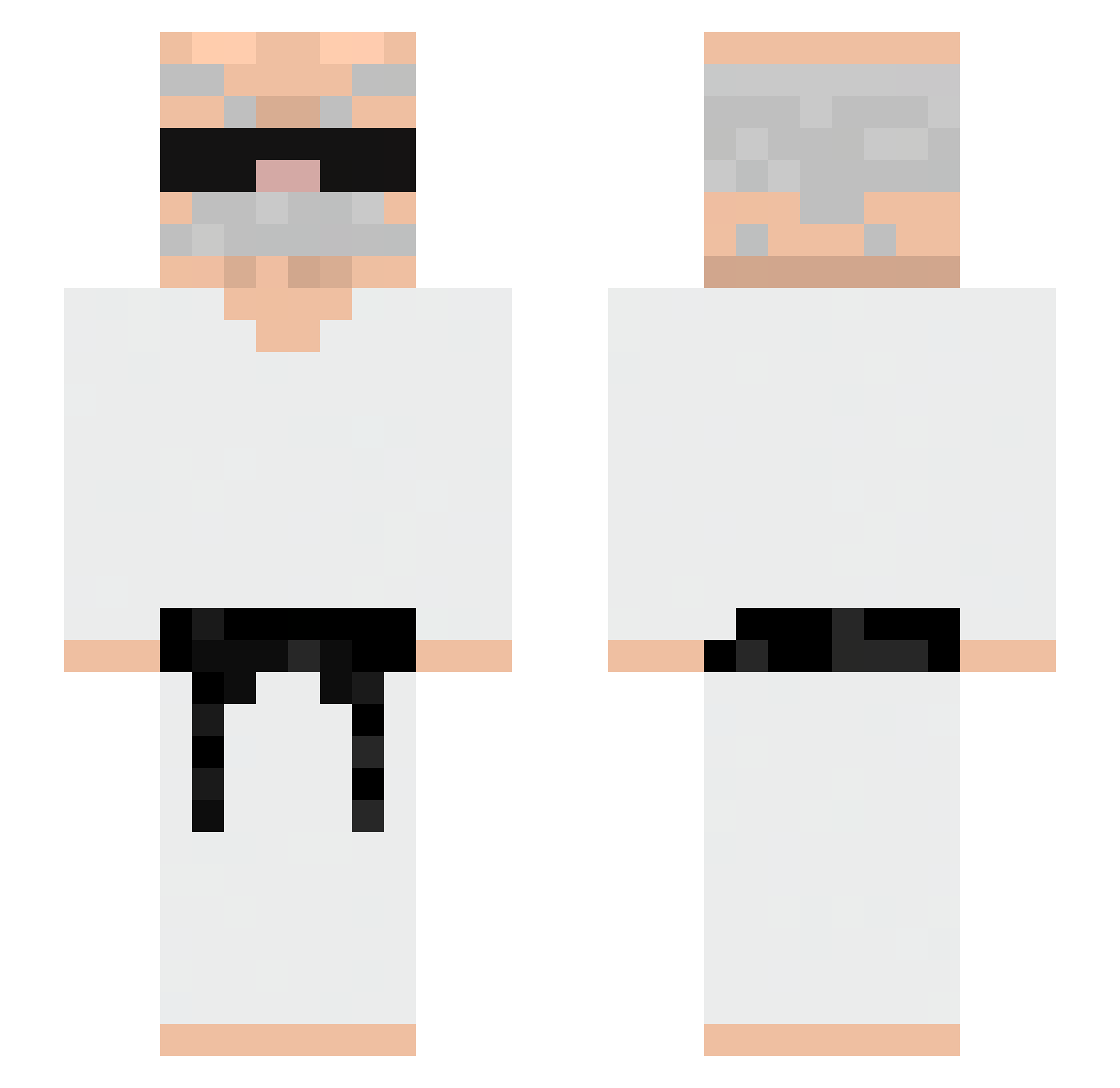 _ZJ4R4NY_ Minecraft skin, front and back view