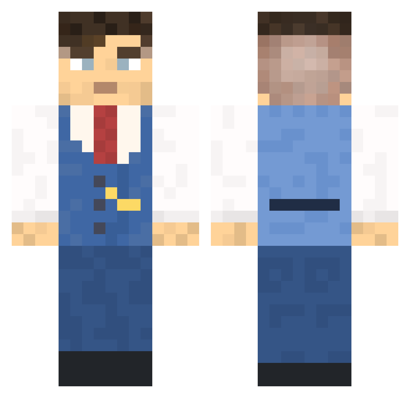 _0w3r_ Minecraft skin, front and back view
