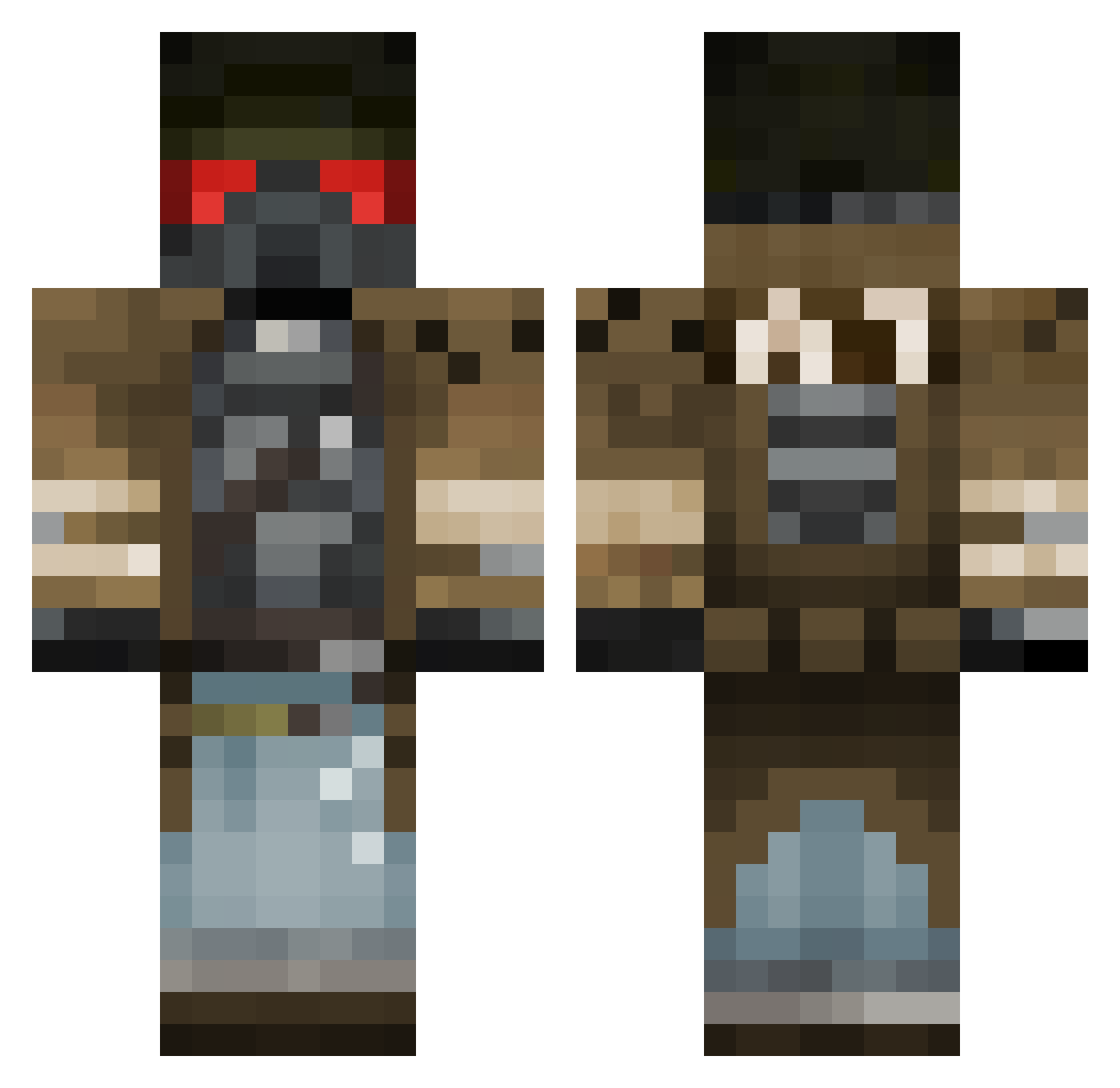 sifon_filter Minecraft skin, front and back view