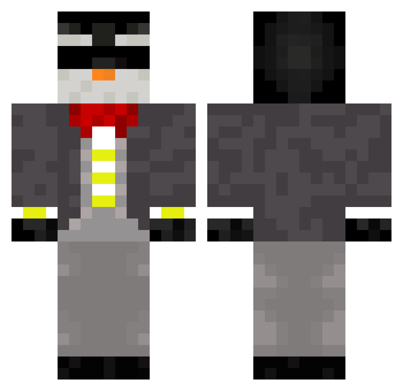 SoThisIsMyName Minecraft skin, front and back view