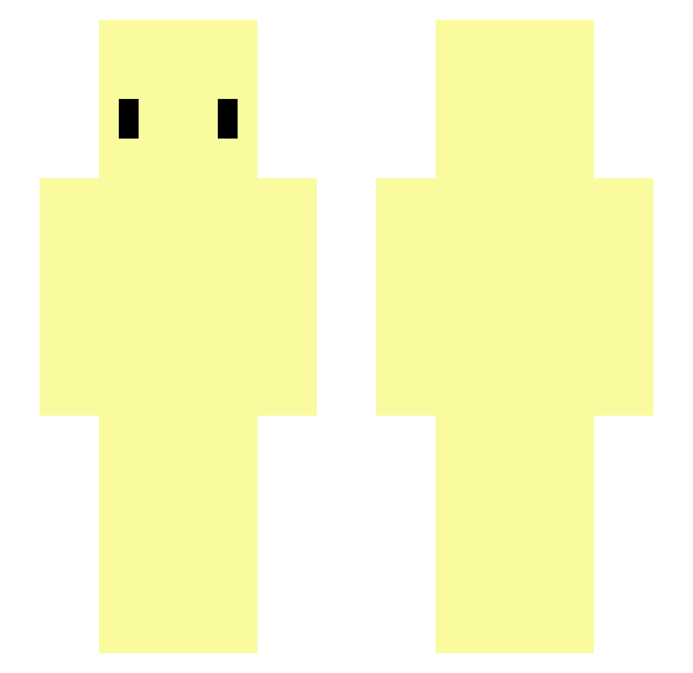 sandwich1324 Minecraft skin, front and back view
