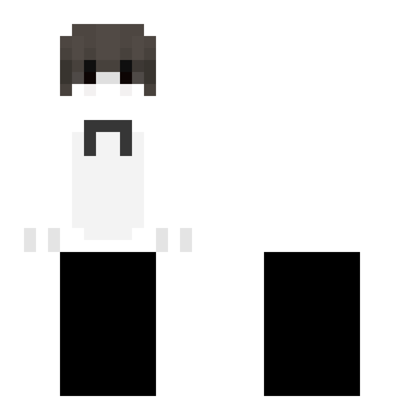 JJis2Cool Minecraft skin, front and back view