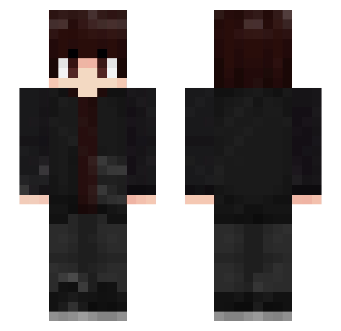 sr37_ Minecraft skin, front and back view