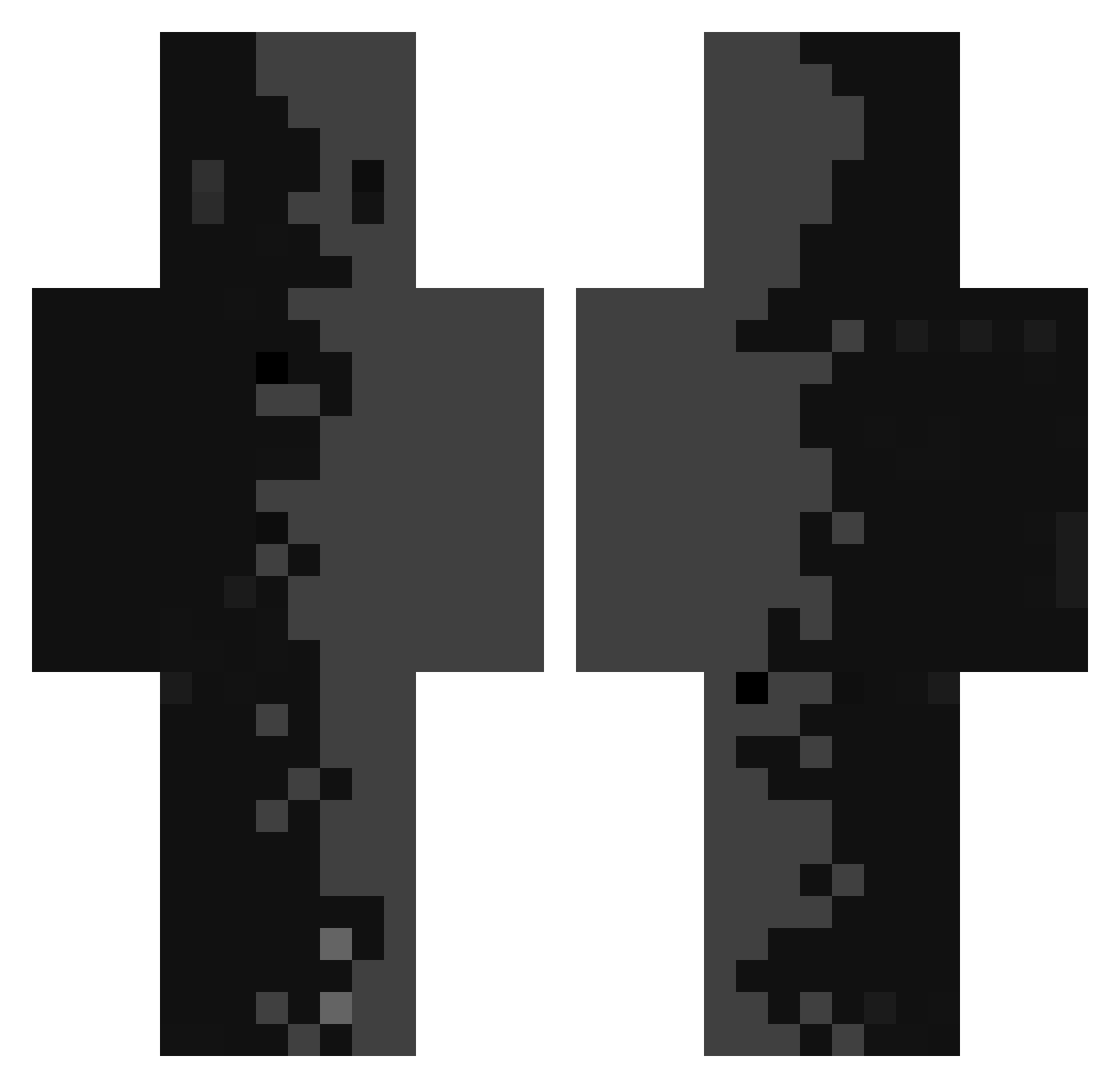 Polish_LT5 Minecraft skin, front and back view