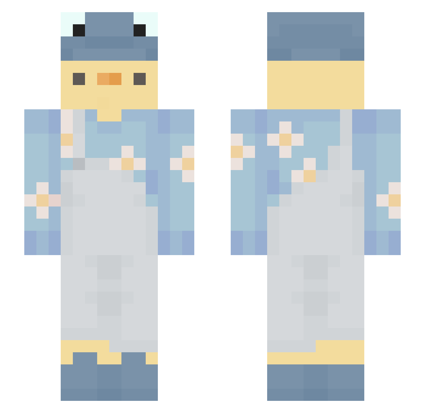 yong_103 Minecraft skin, front and back view