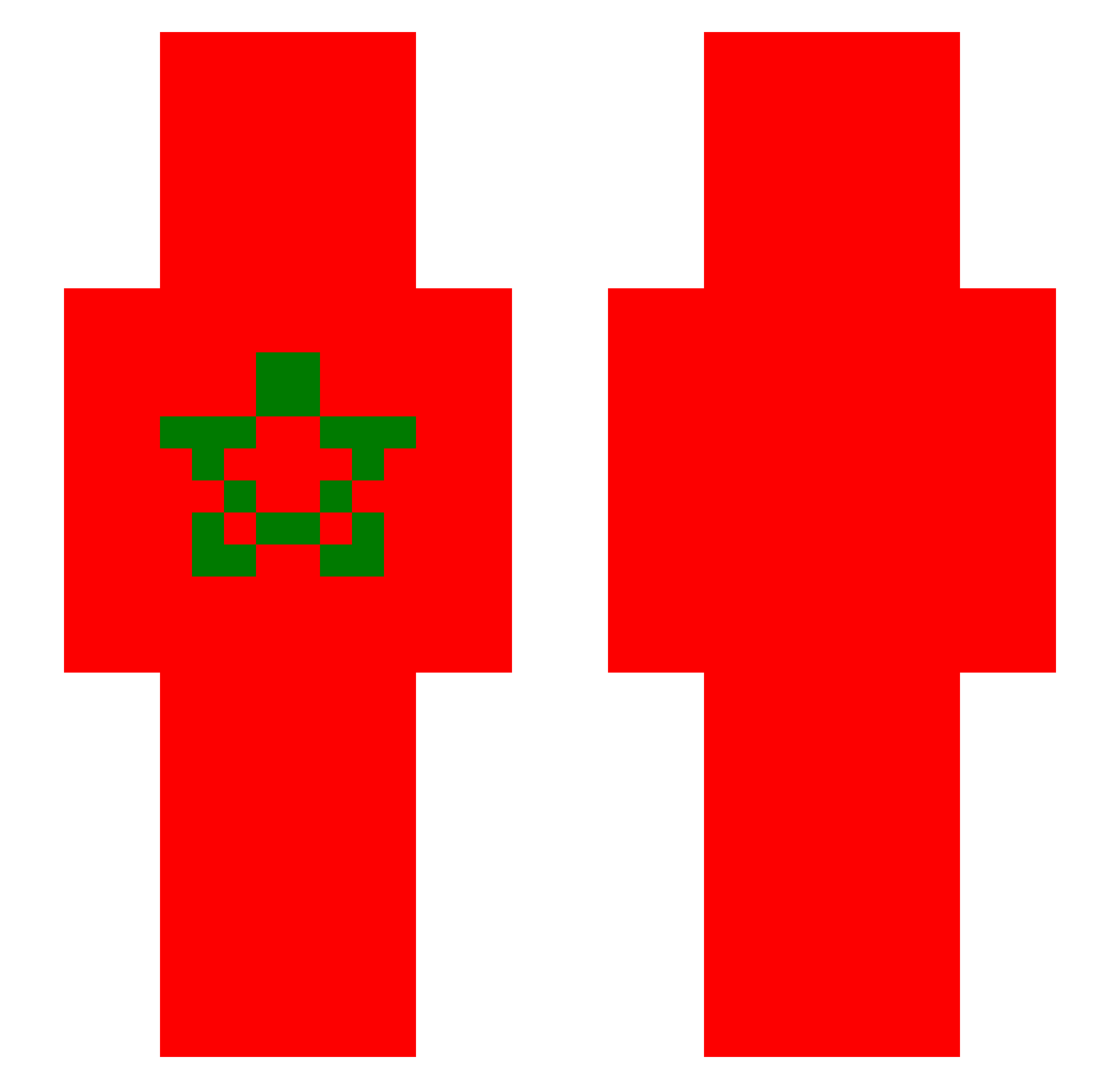 wwhyyousodumb Minecraft skin, front and back view