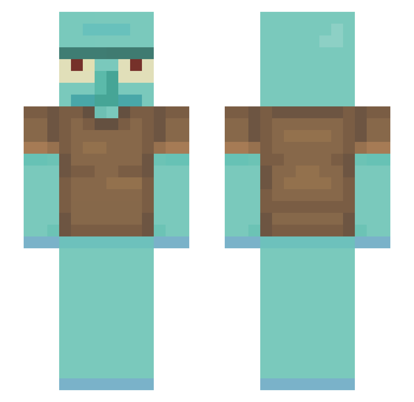 brody_69 Minecraft skin, front and back view