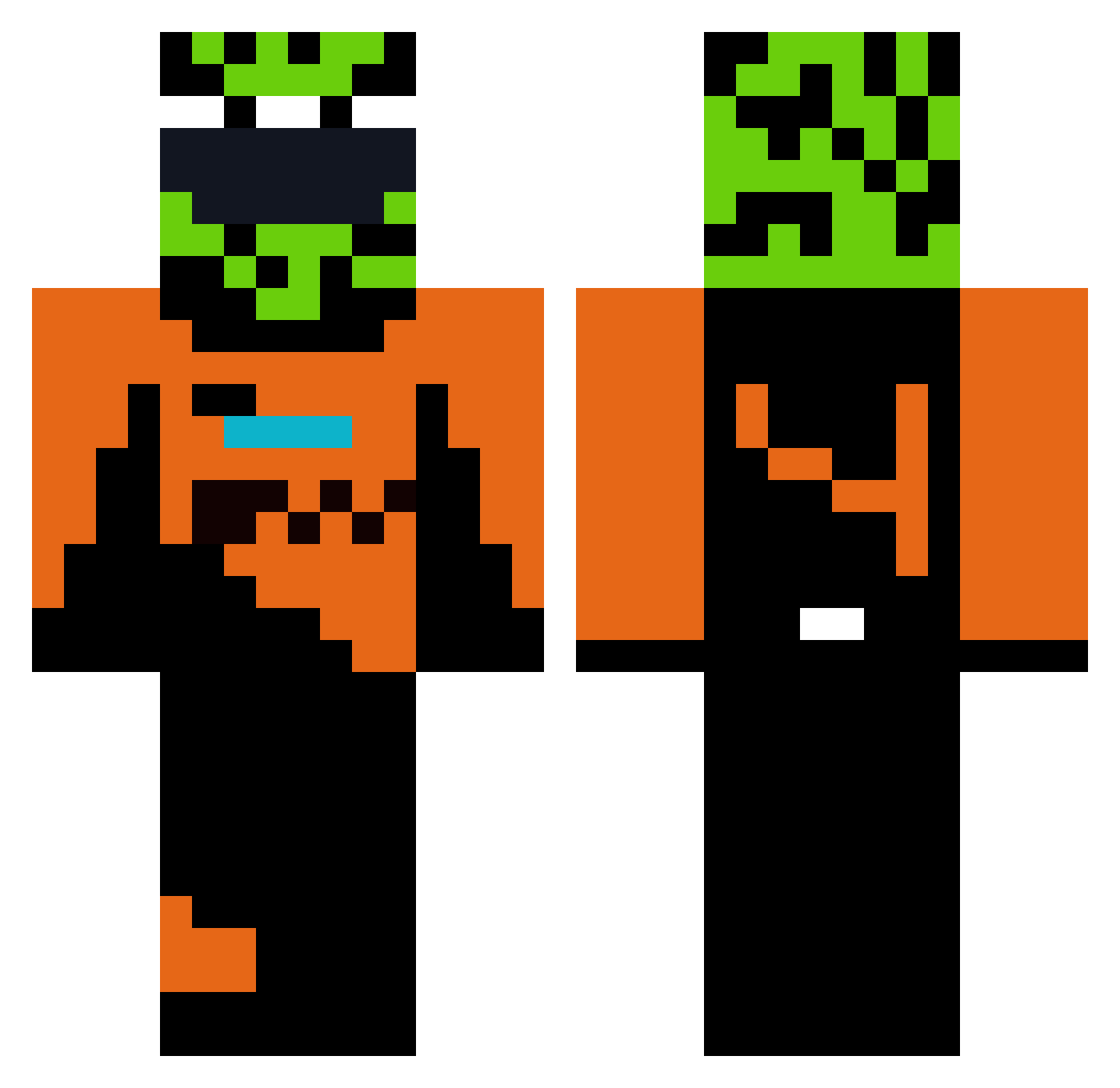 Lavvrence_ Minecraft skin, front and back view