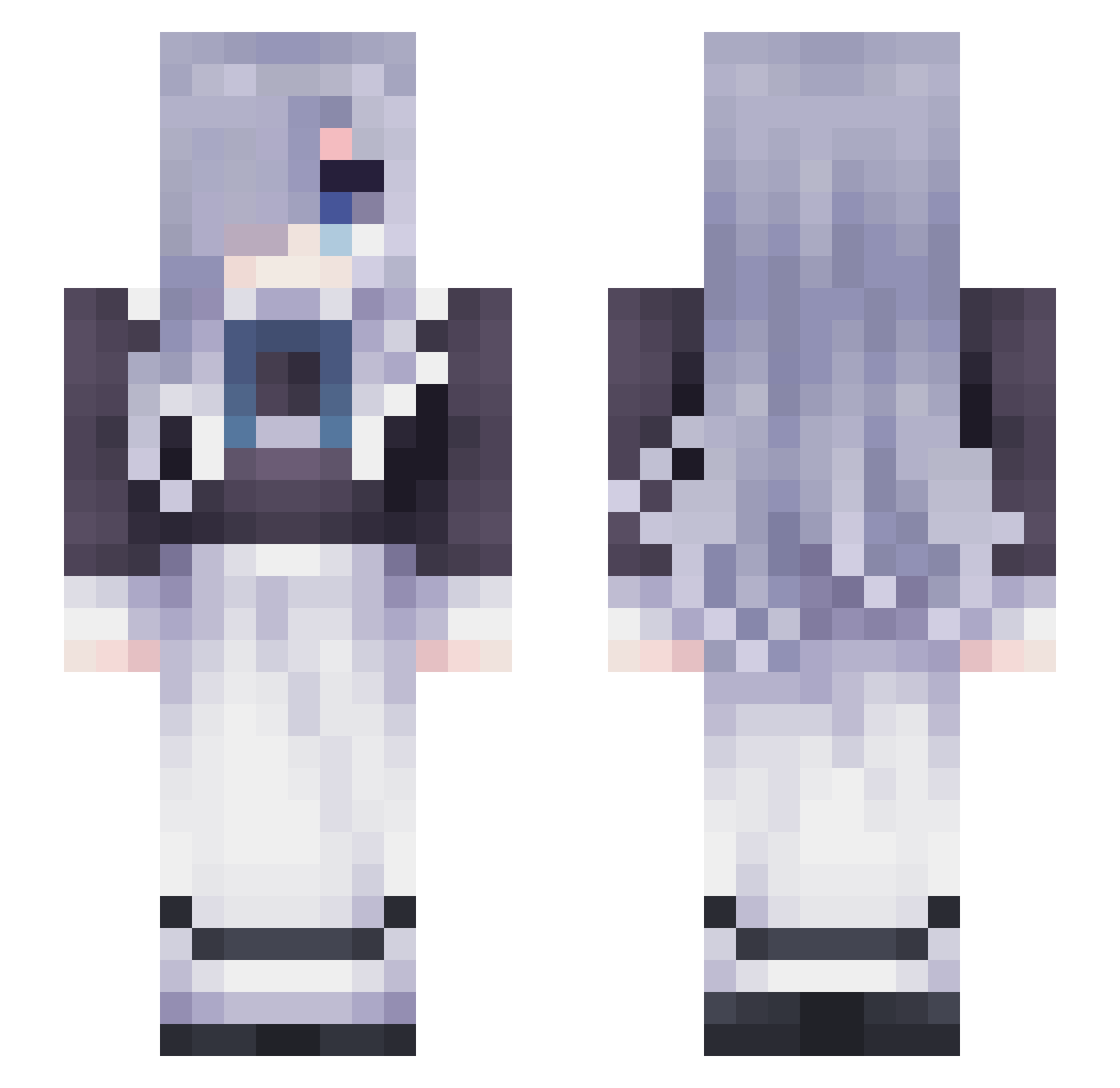 dream_drifter_ Minecraft skin, front and back view