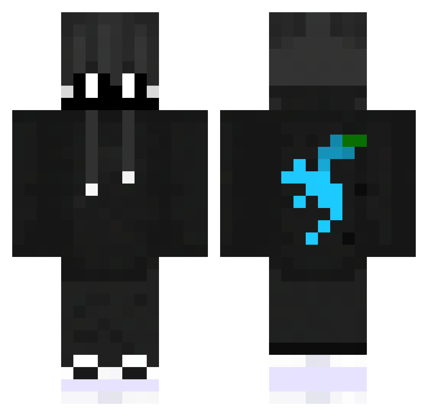 Svr2712o_o Minecraft skin, front and back view